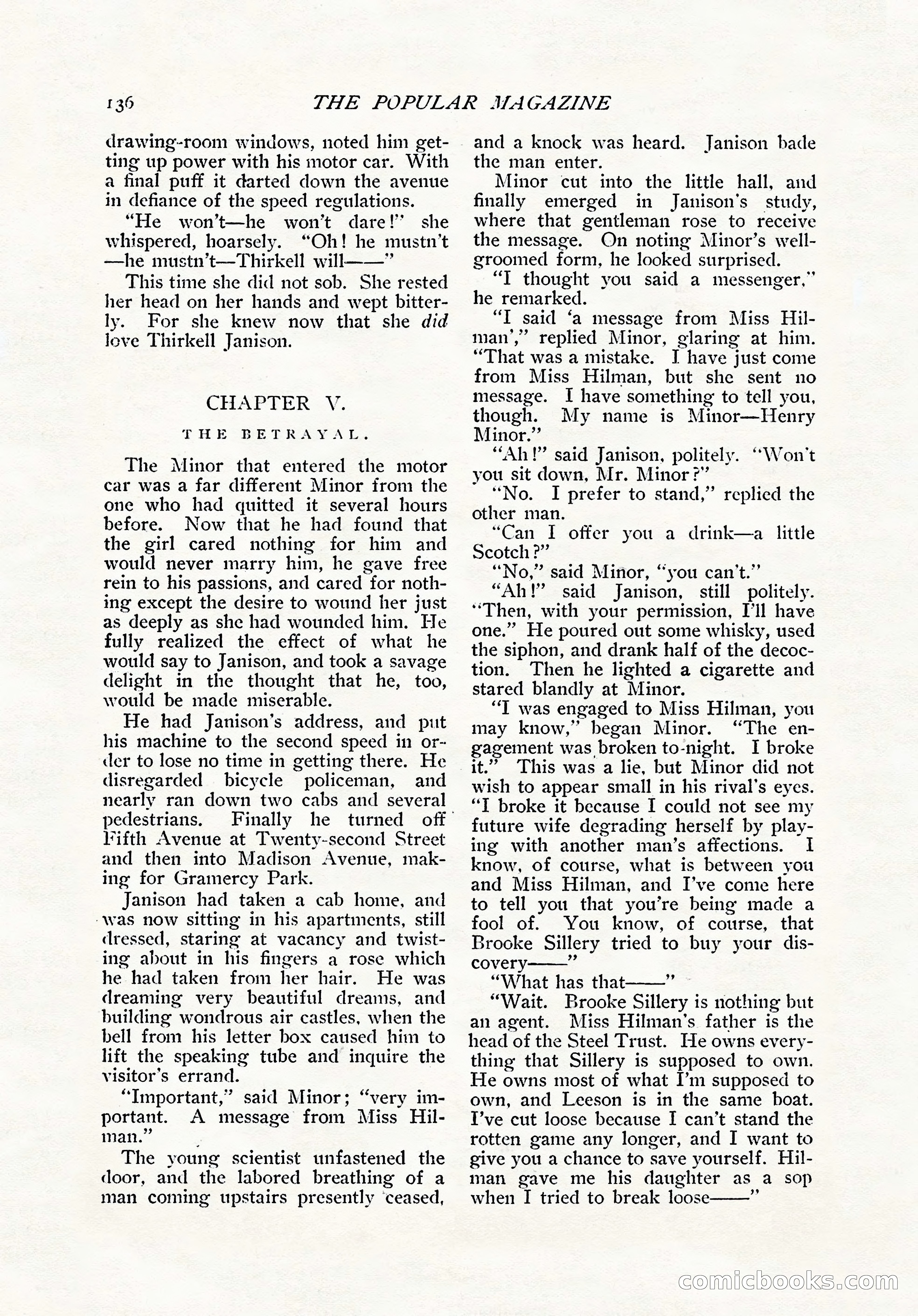 The Popular Magazine, November 1905 — page 146 of 228