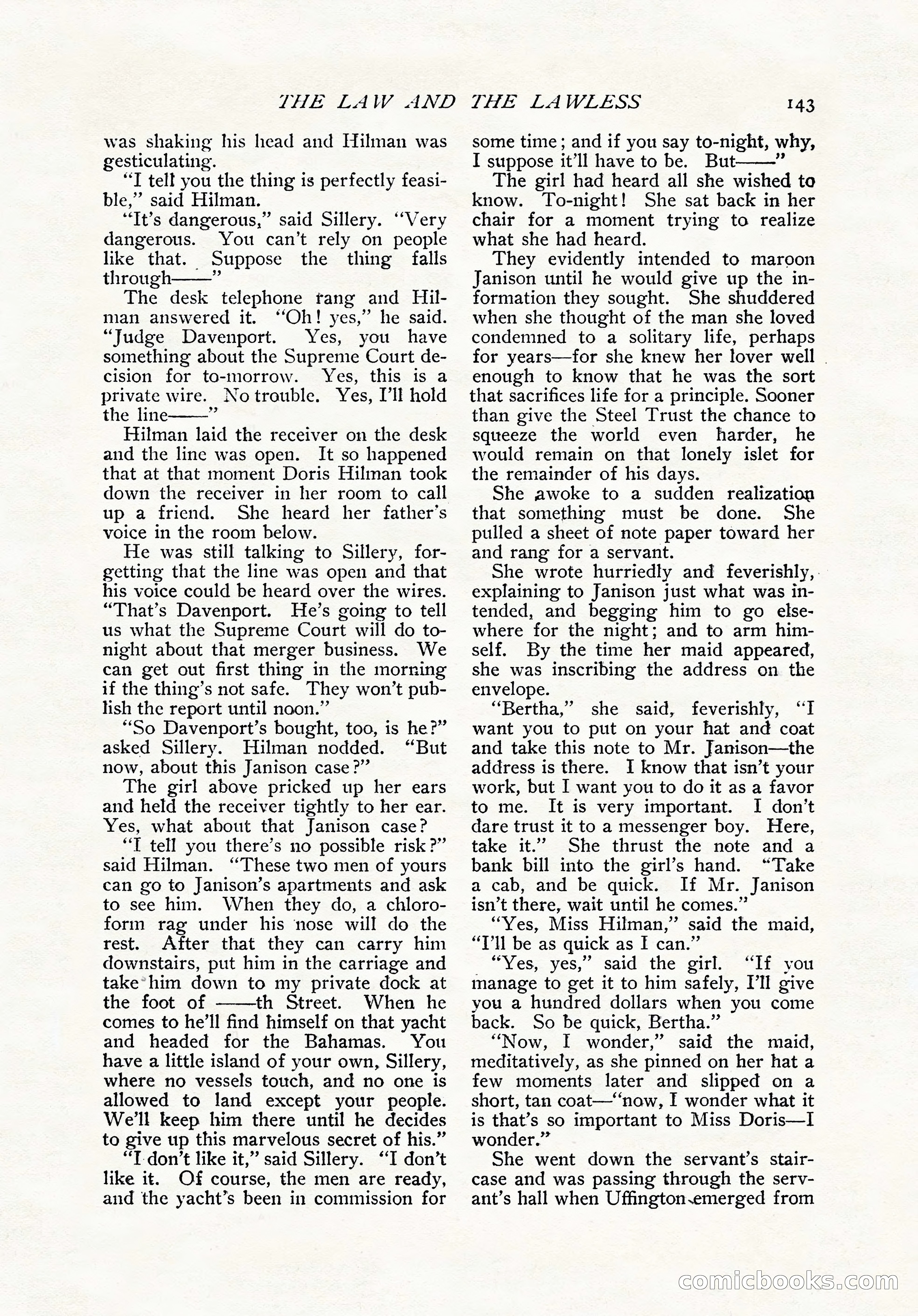 The Popular Magazine, November 1905 — page 153 of 228