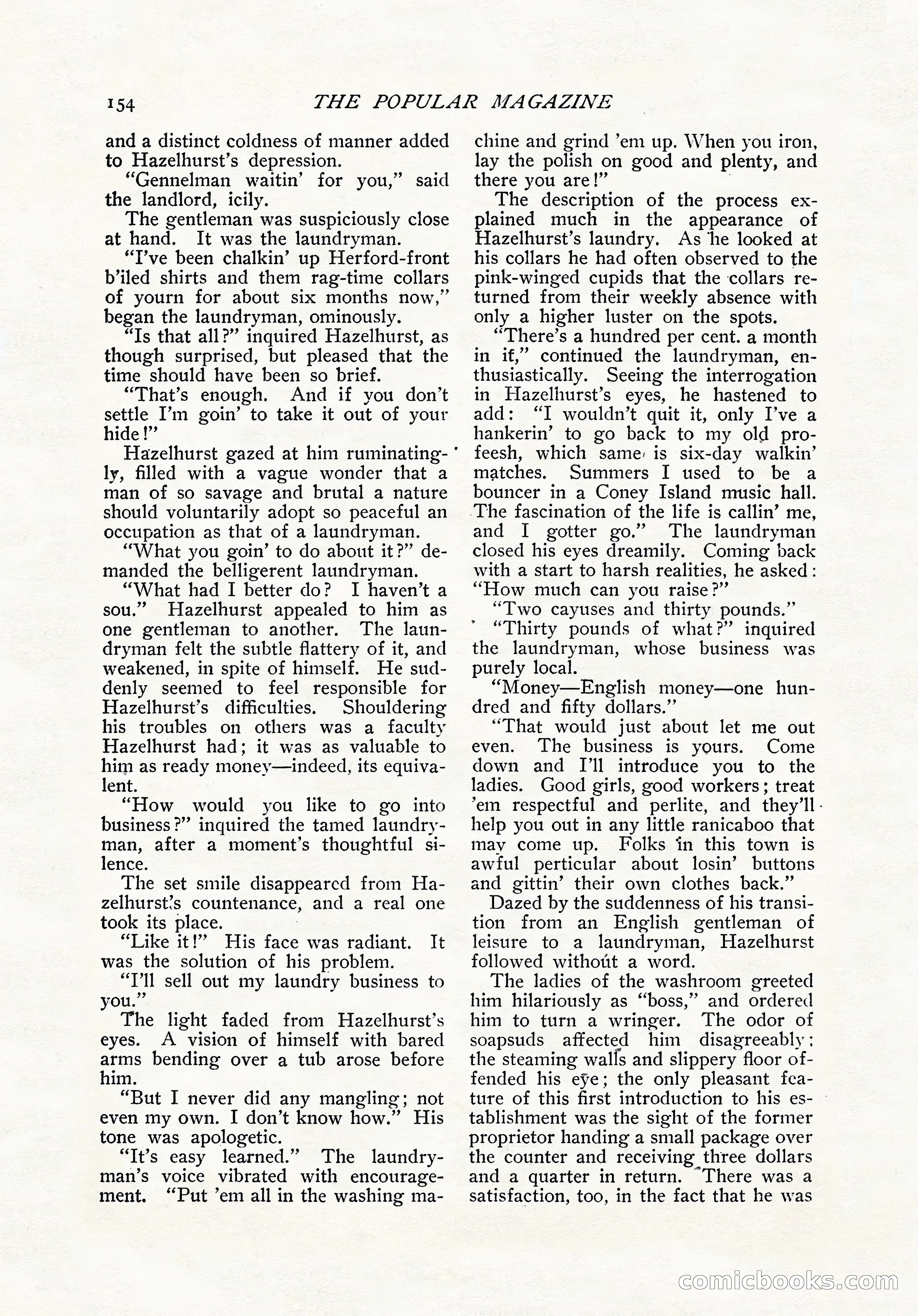 The Popular Magazine, November 1905 — page 164 of 228