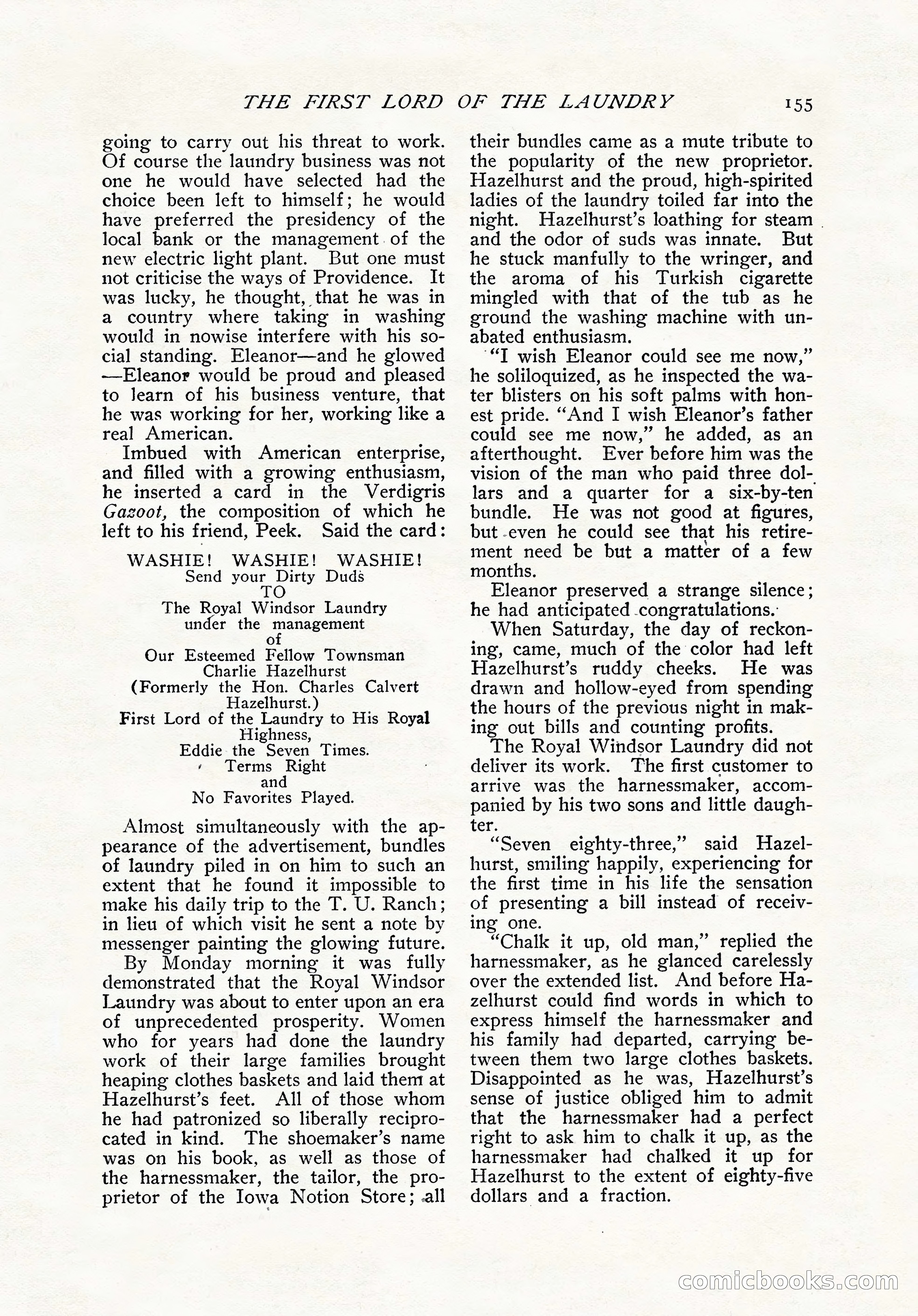 The Popular Magazine, November 1905 — page 165 of 228
