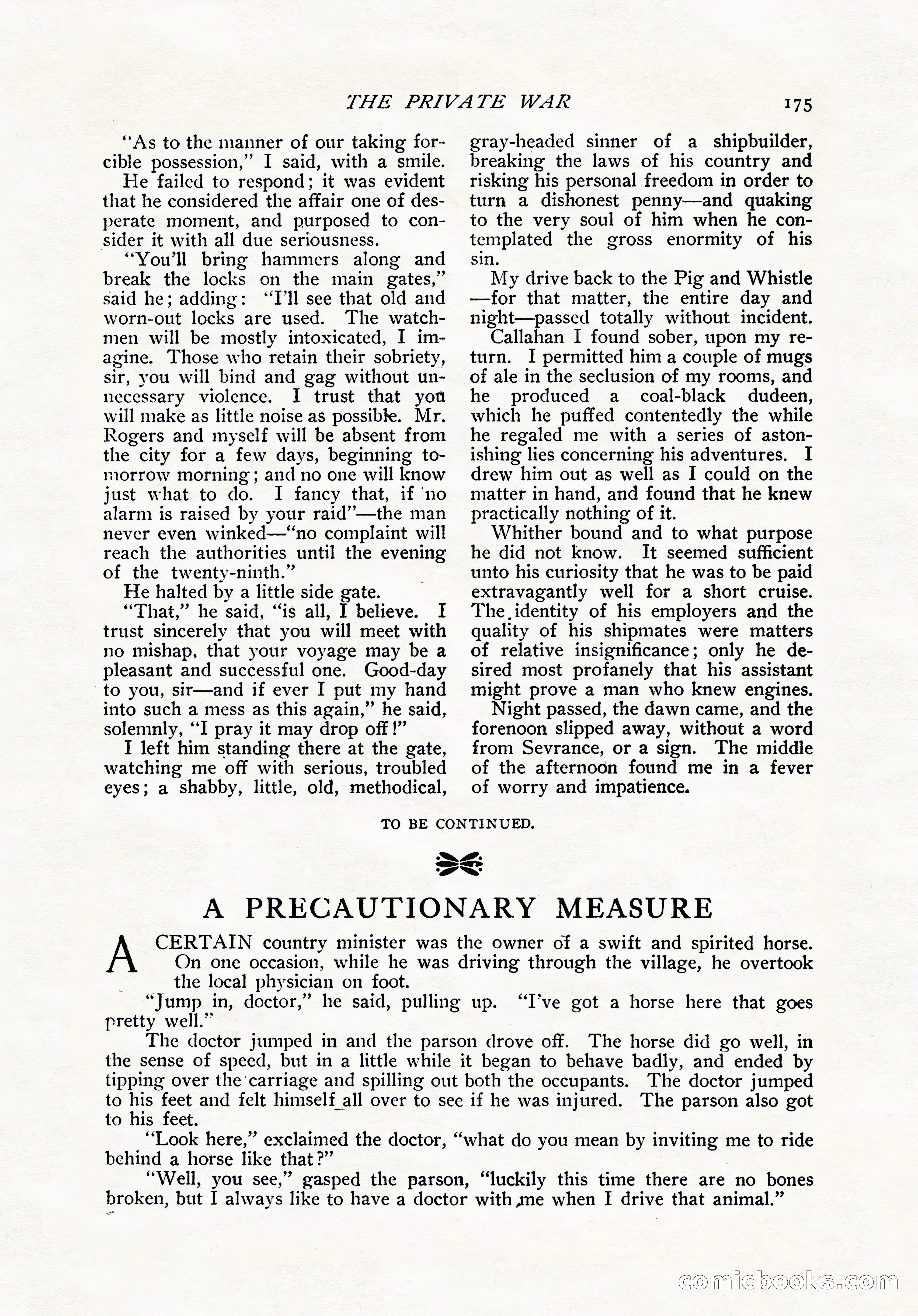 The Popular Magazine, November 1905 — page 185 of 228