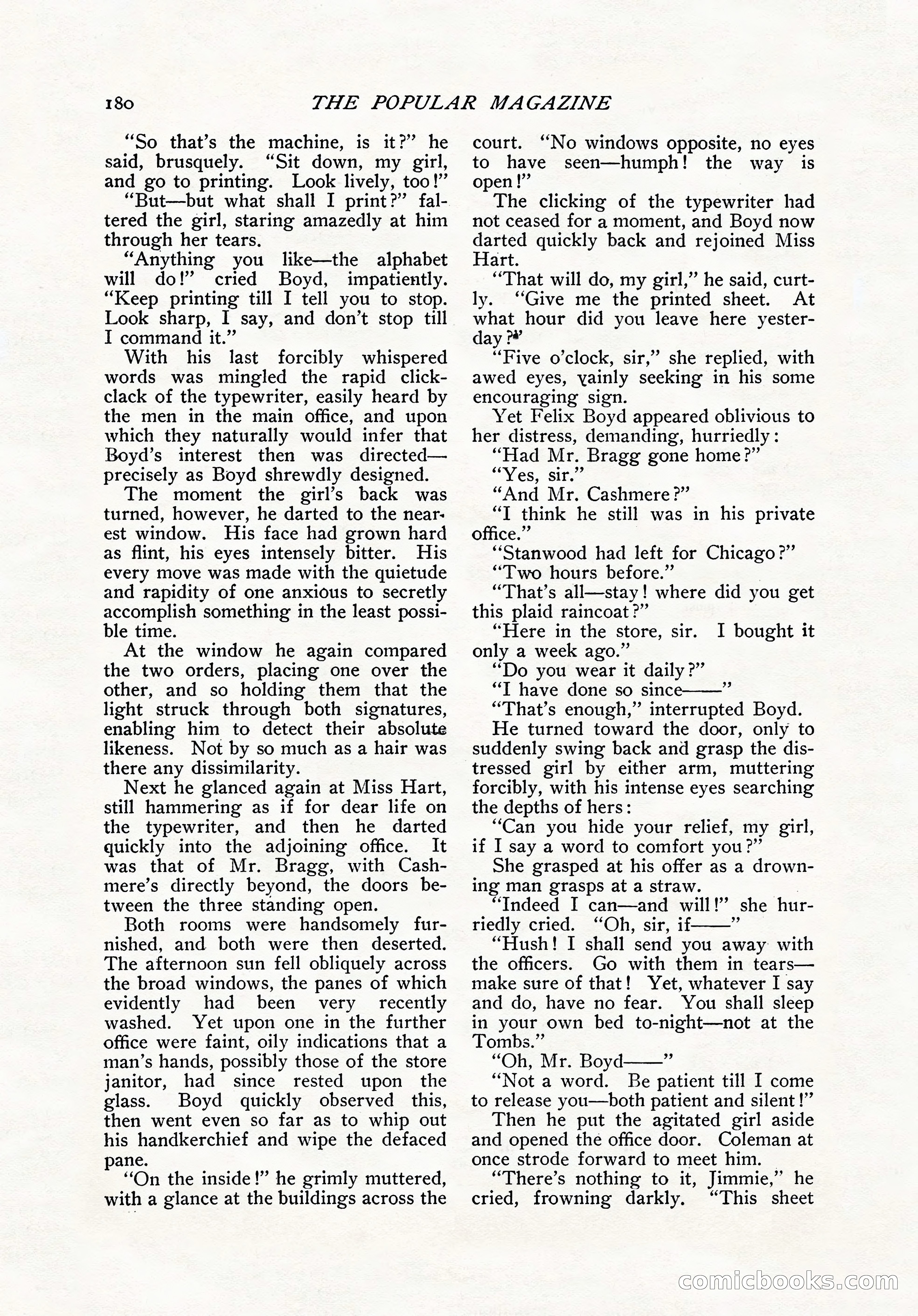 The Popular Magazine, November 1905 — page 190 of 228