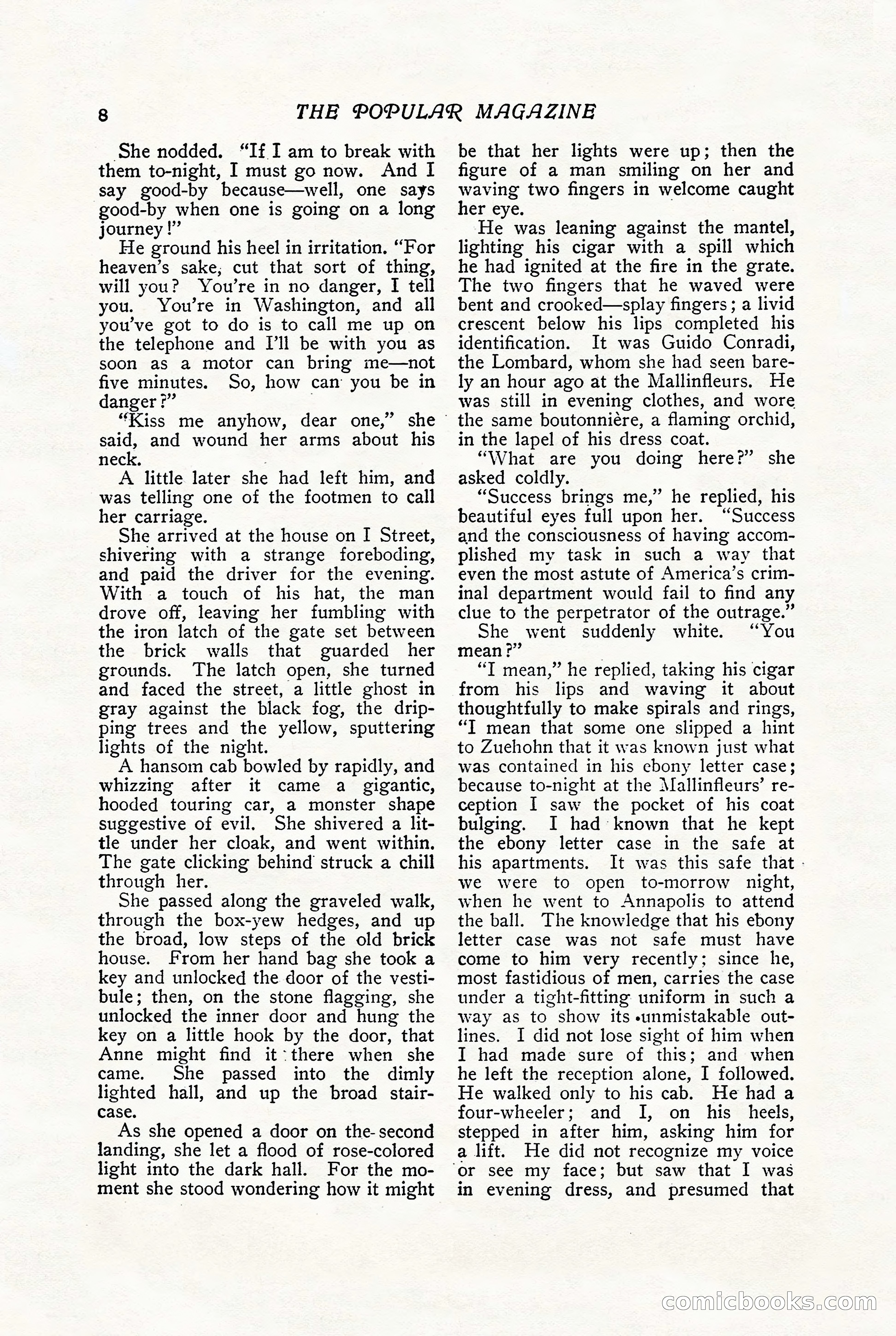 The Popular Magazine, August 1909 — page 10 of 232