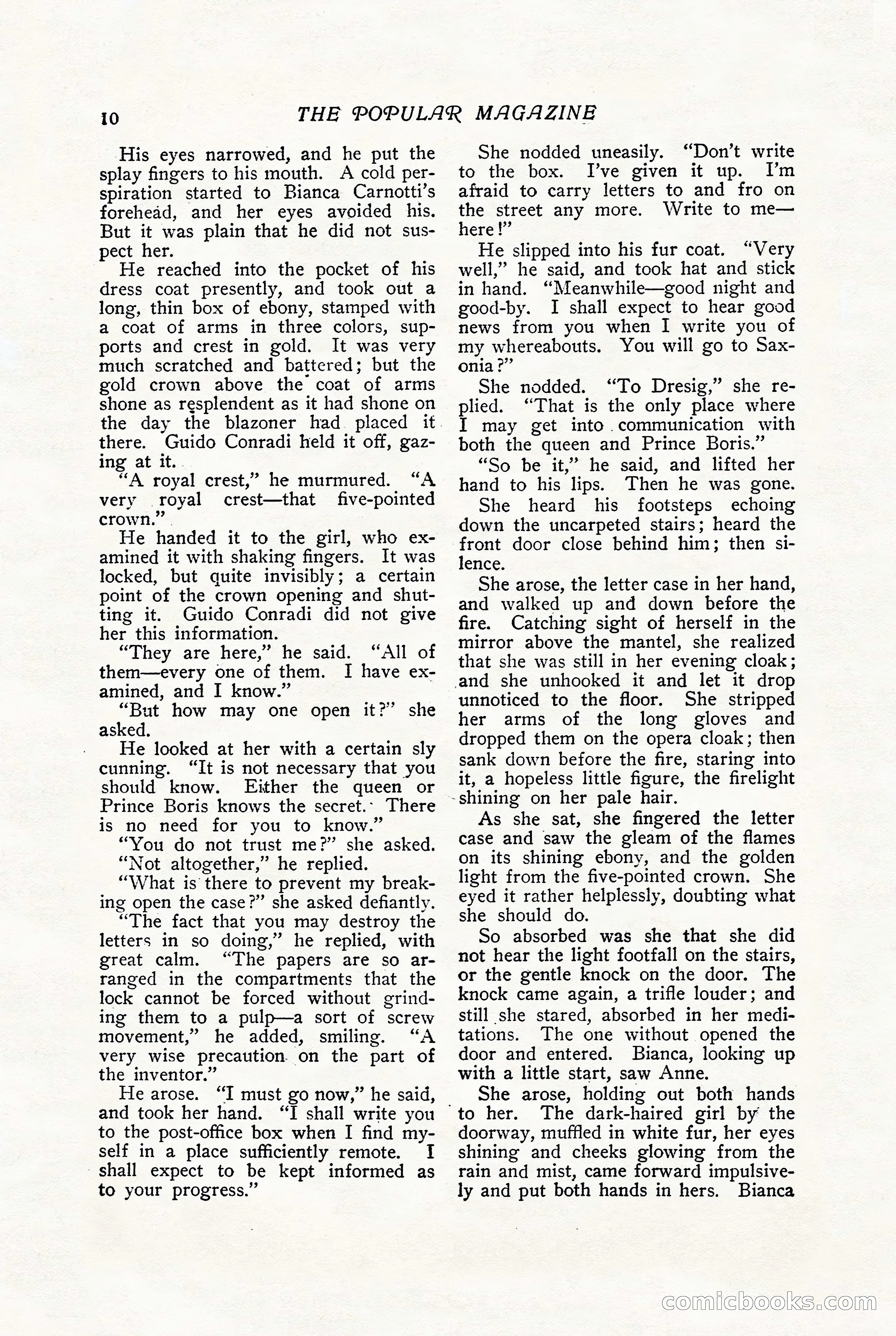 The Popular Magazine, August 1909 — page 12 of 232