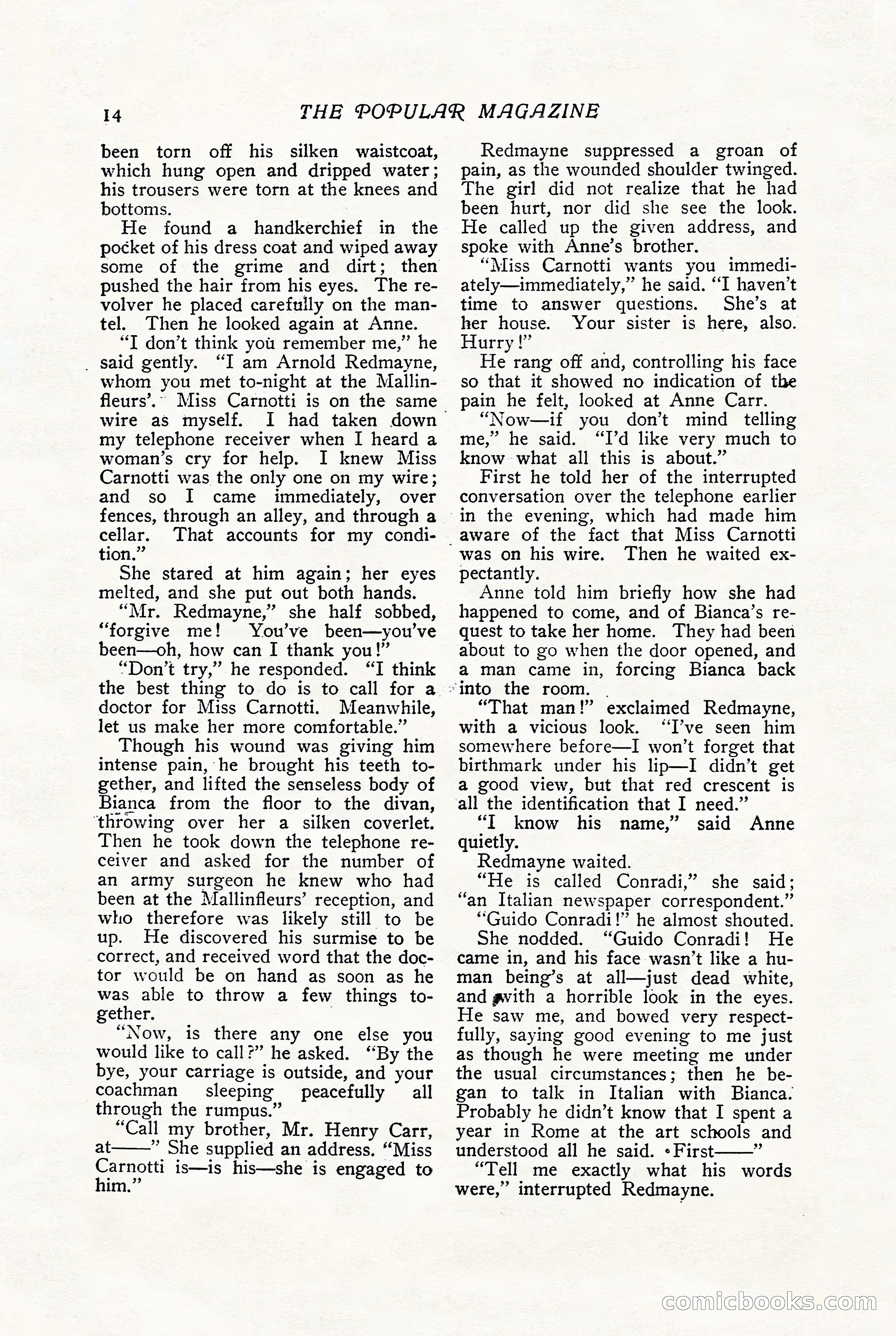 The Popular Magazine, August 1909 — page 16 of 232