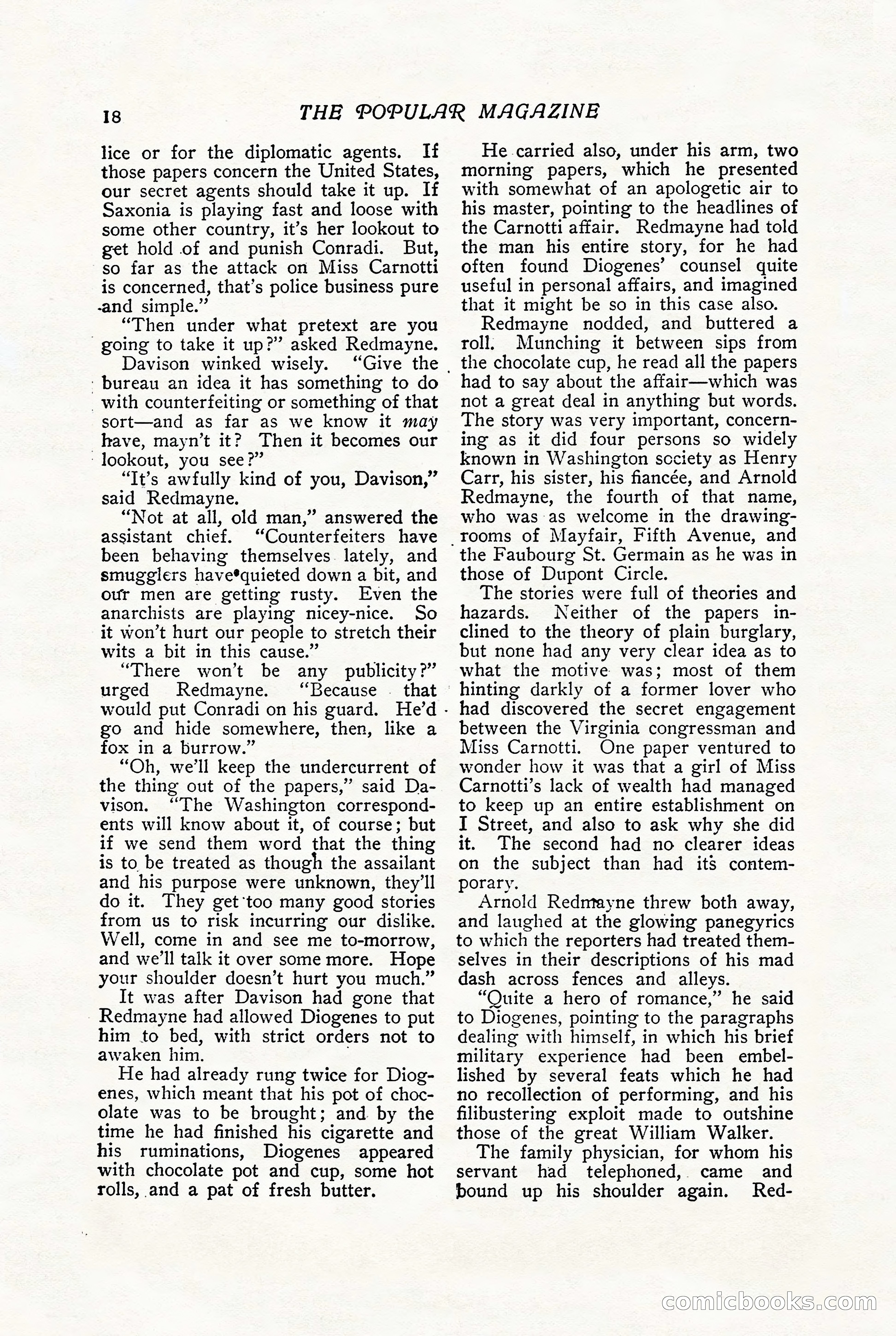 The Popular Magazine, August 1909 — page 20 of 232