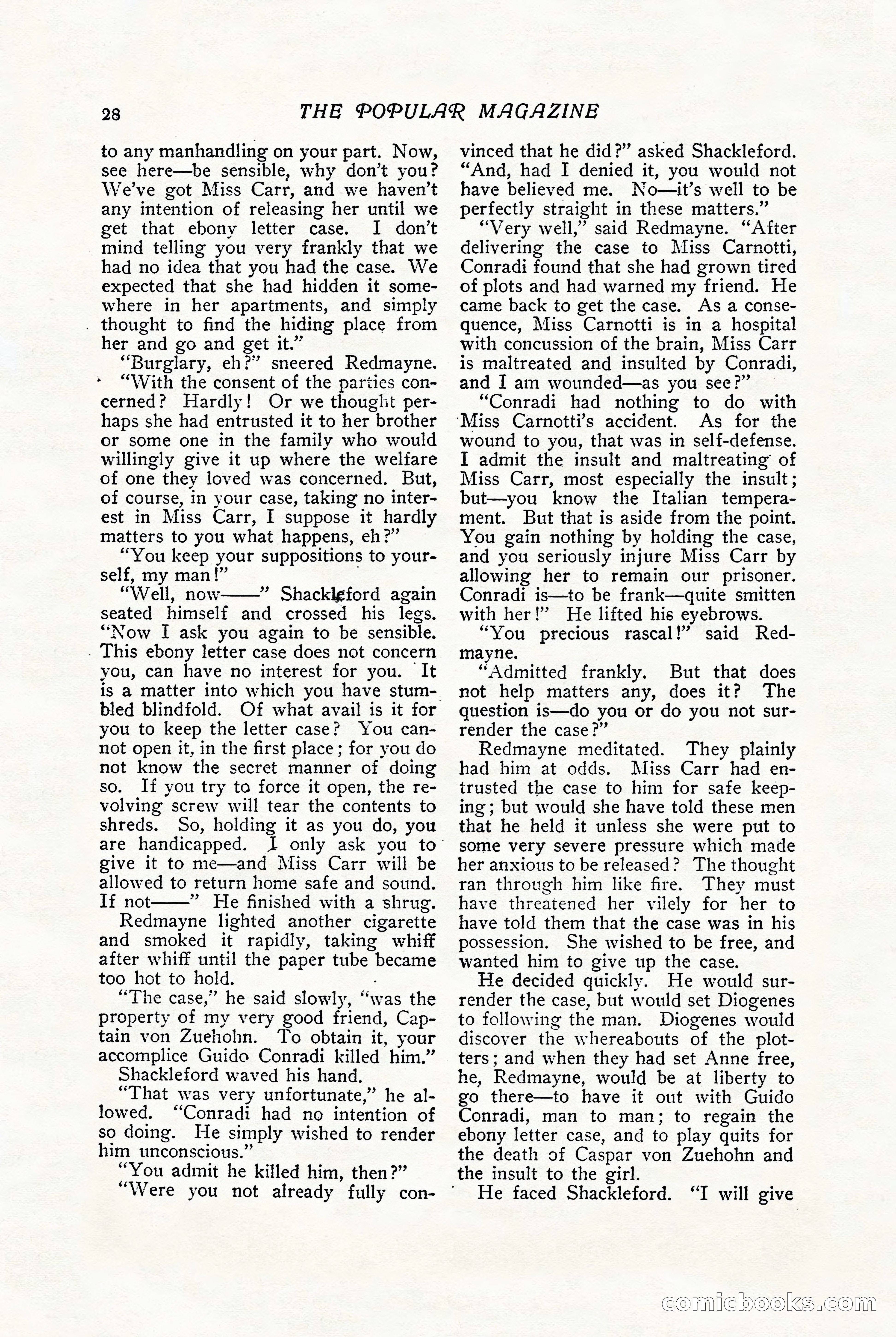 The Popular Magazine, August 1909 — page 30 of 232