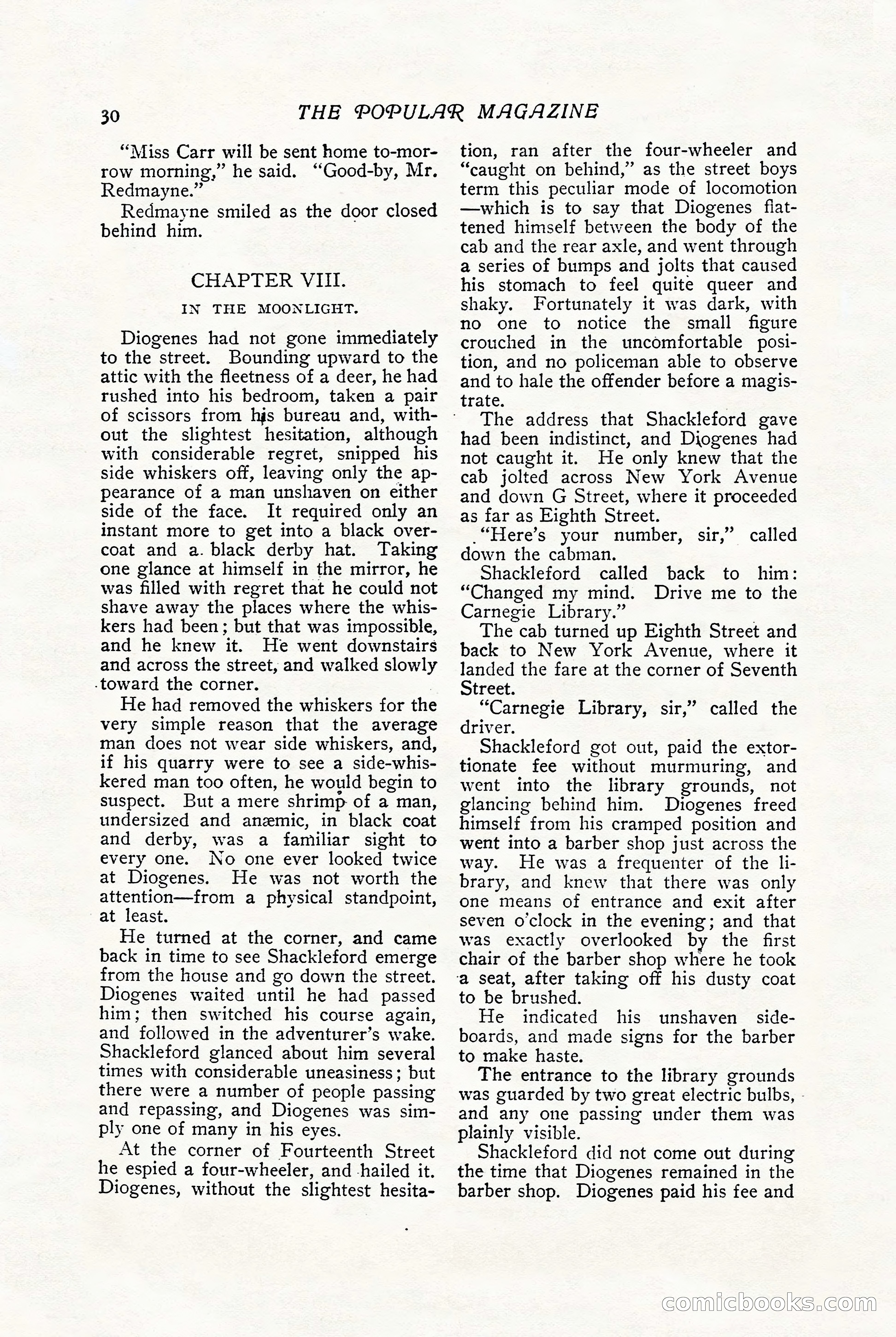 The Popular Magazine, August 1909 — page 32 of 232