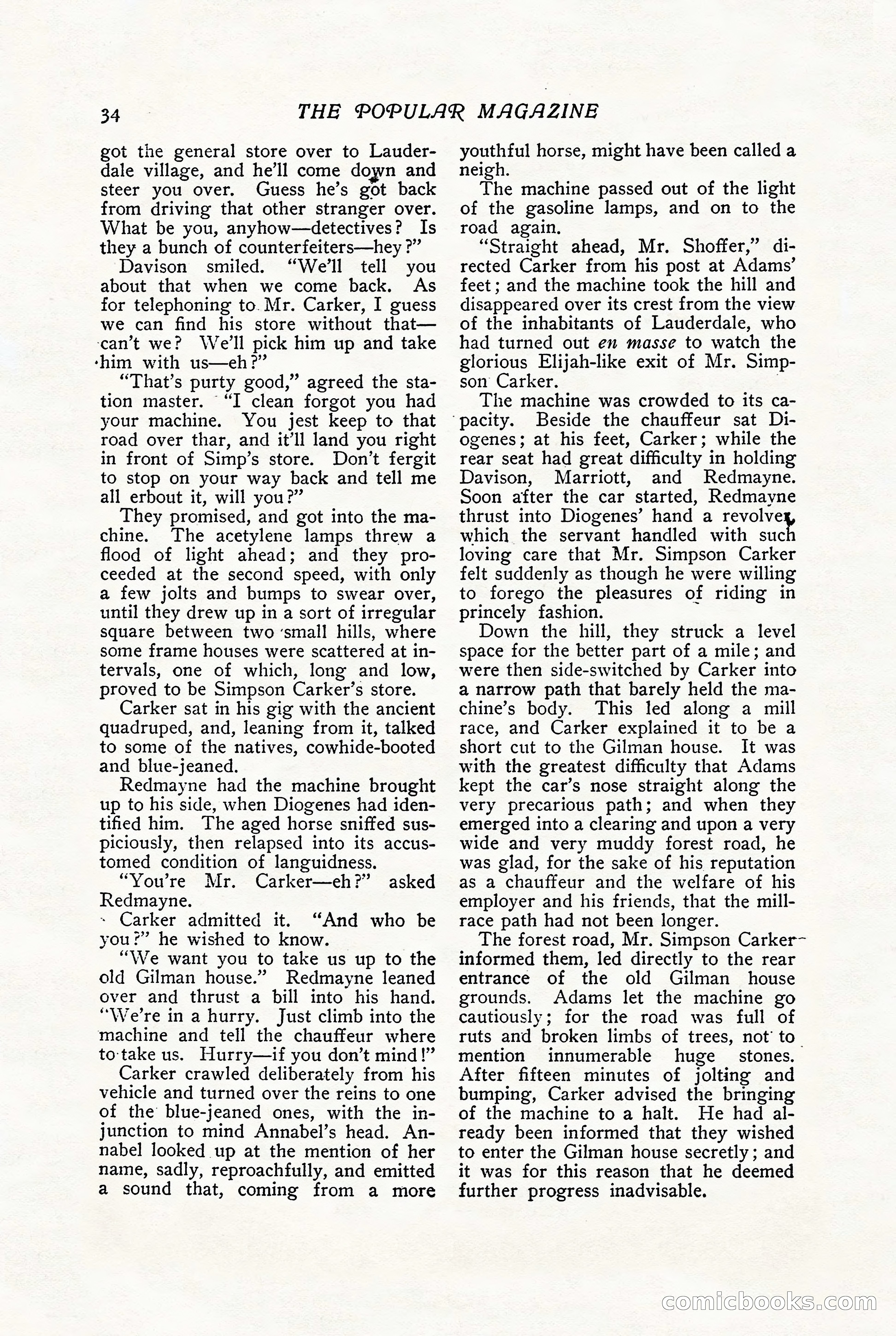 The Popular Magazine, August 1909 — page 36 of 232