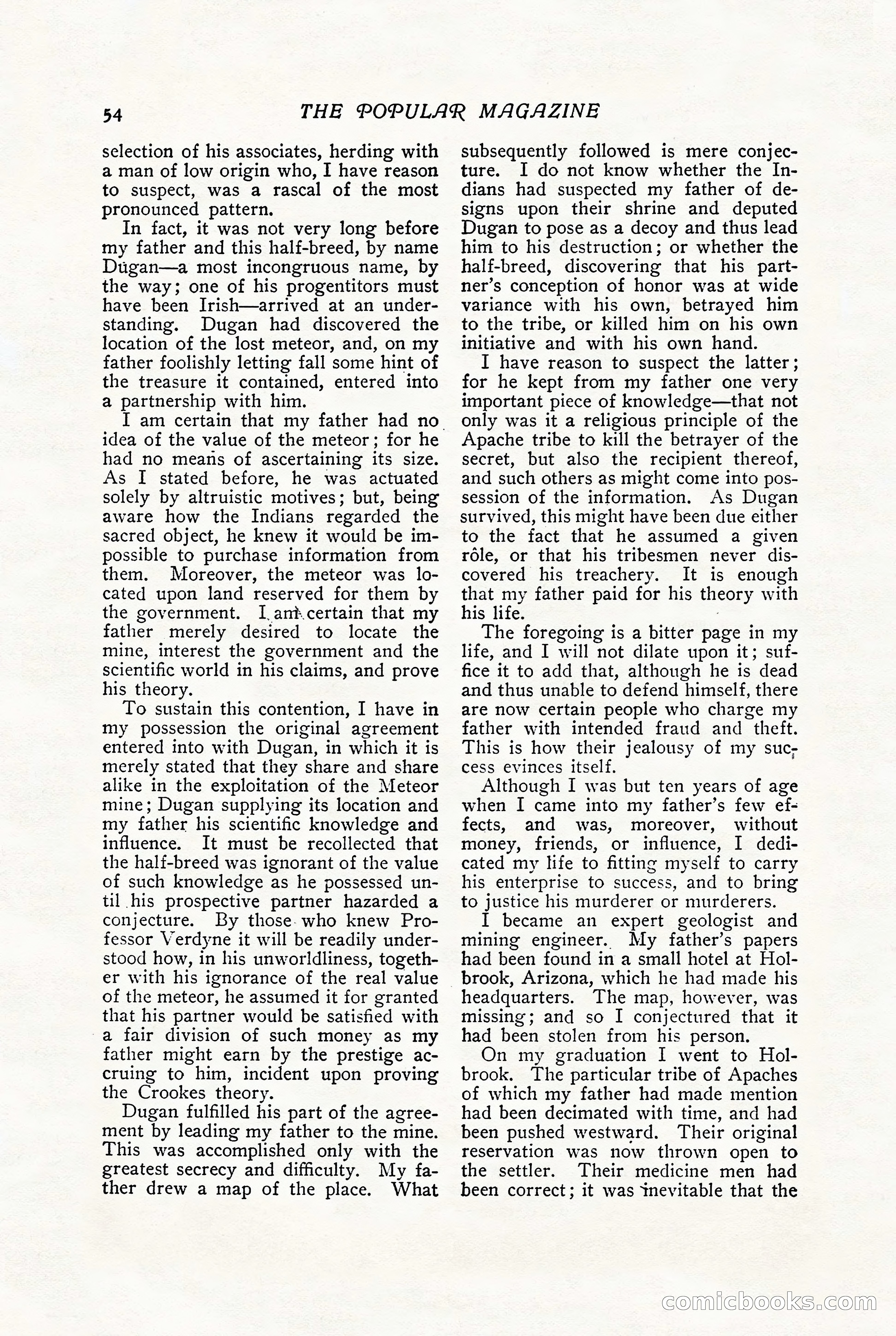 The Popular Magazine, August 1909 — page 56 of 232
