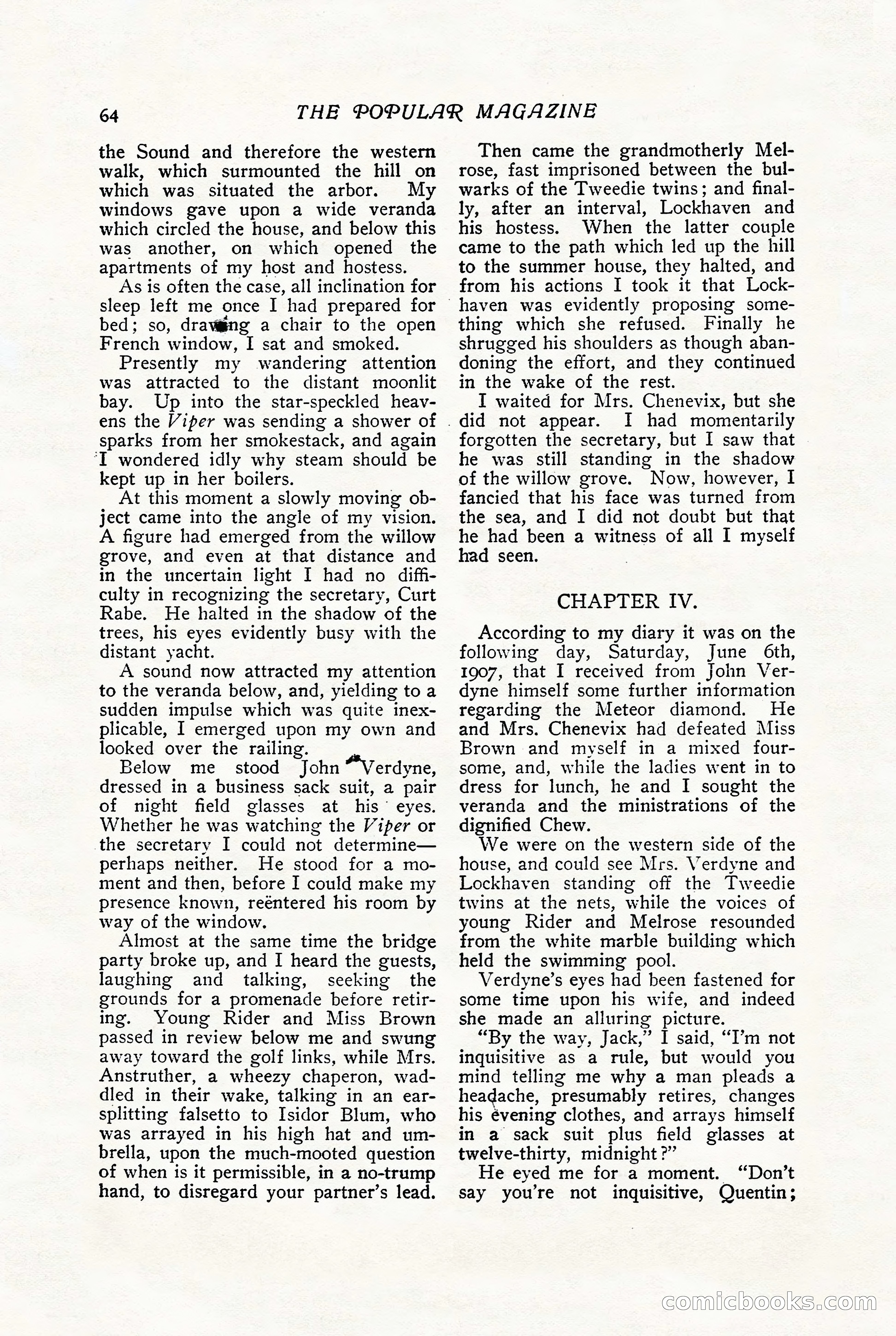 The Popular Magazine, August 1909 — page 66 of 232
