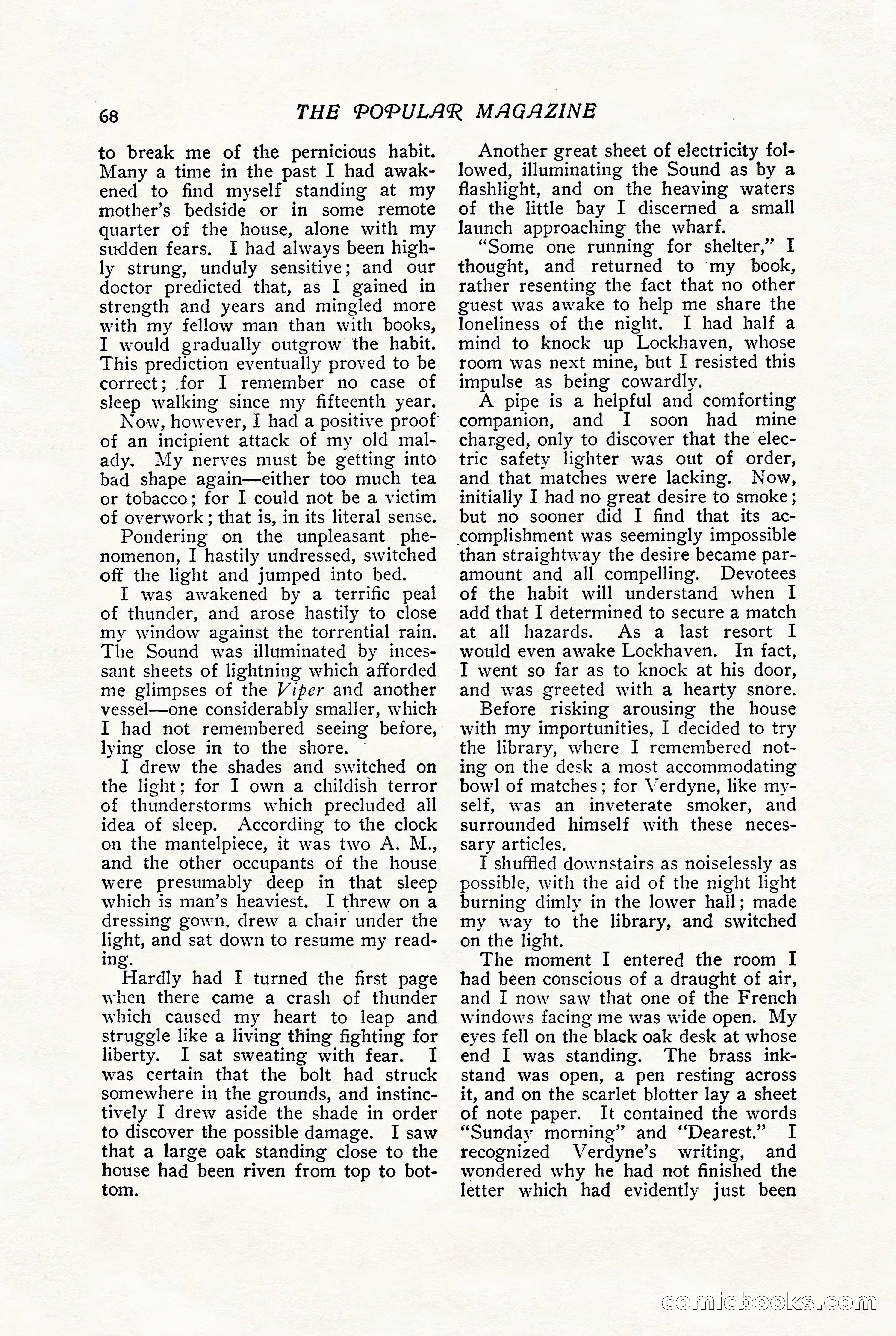 The Popular Magazine, August 1909 — page 70 of 232