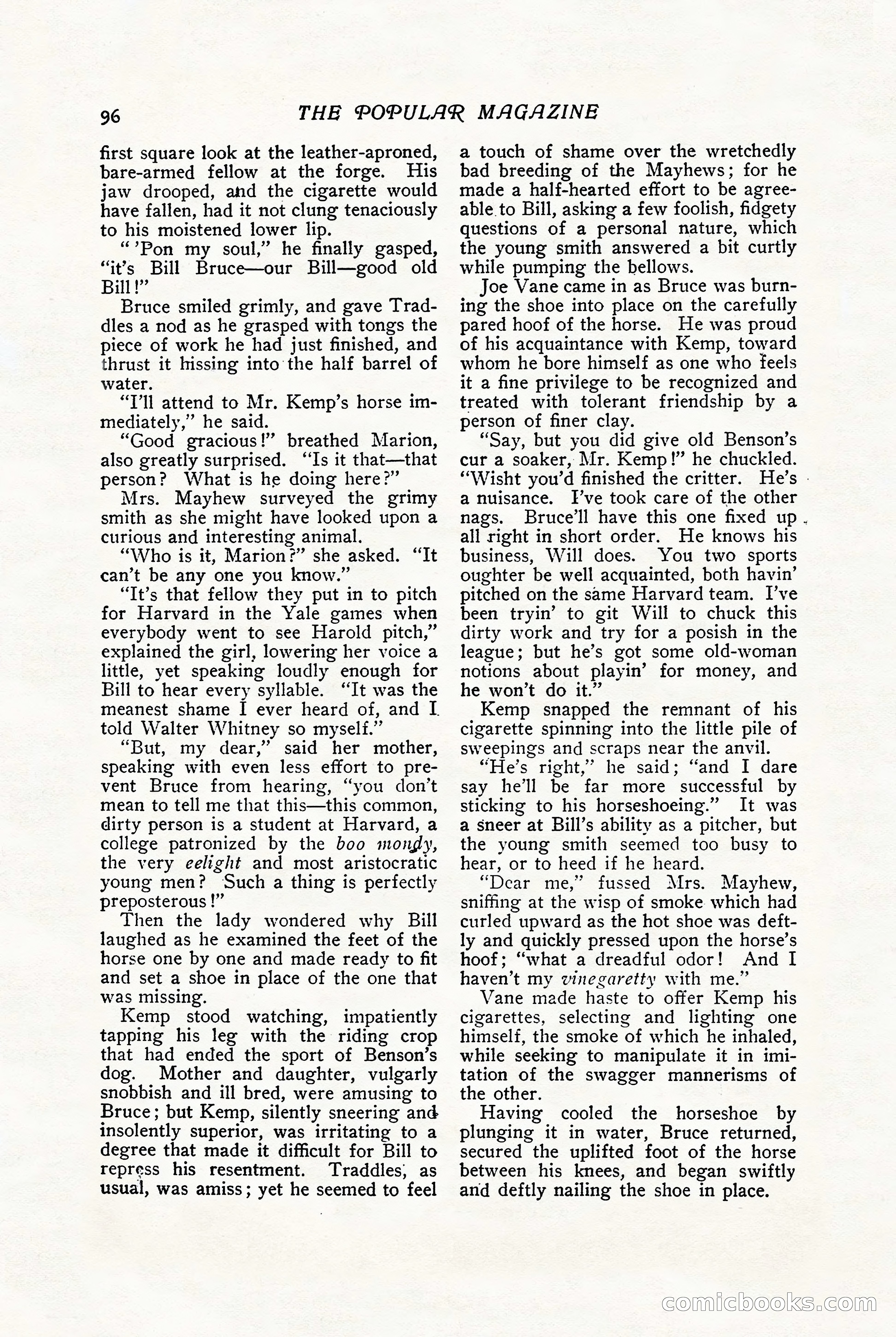 The Popular Magazine, August 1909 — page 98 of 232