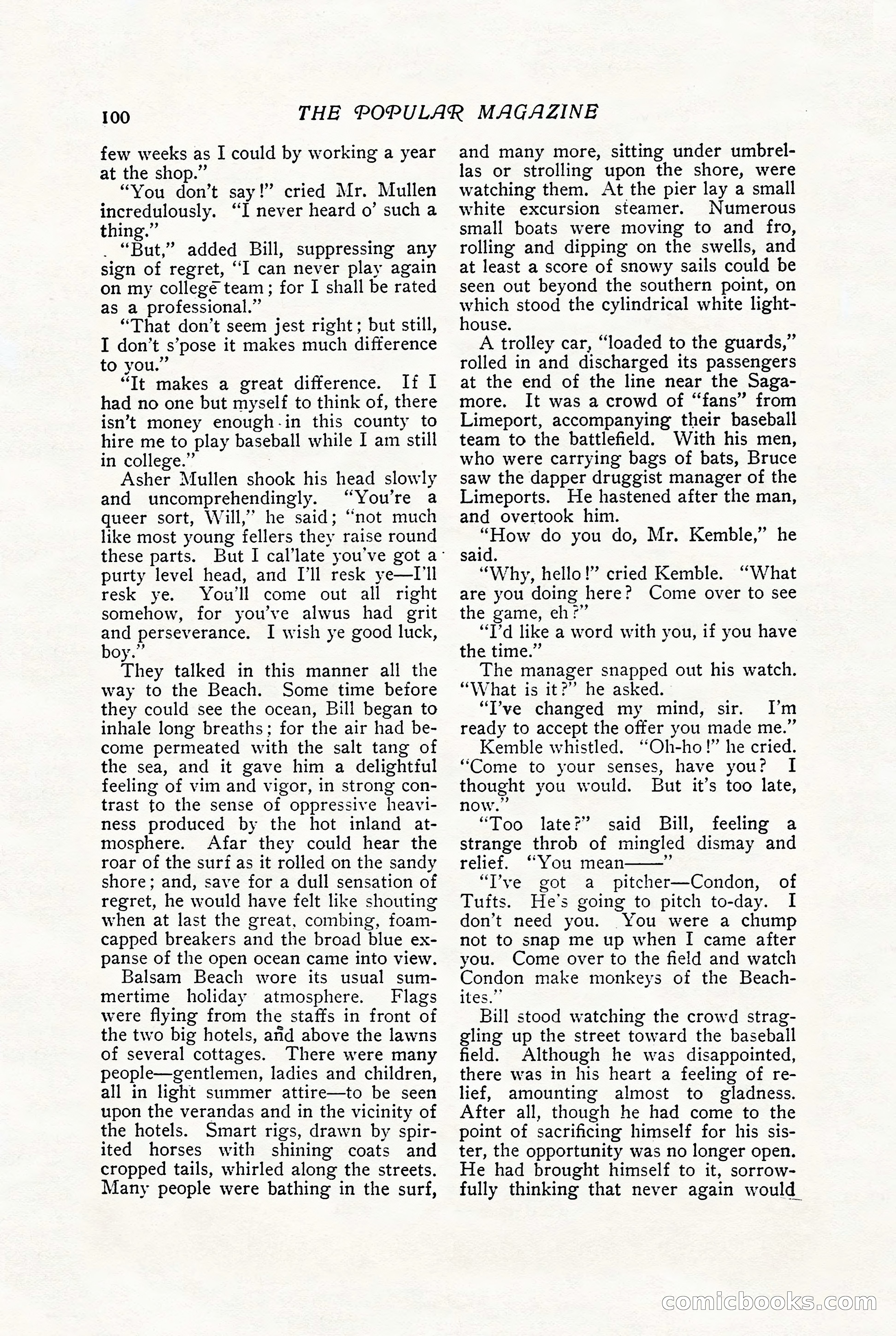 The Popular Magazine, August 1909 — page 102 of 232