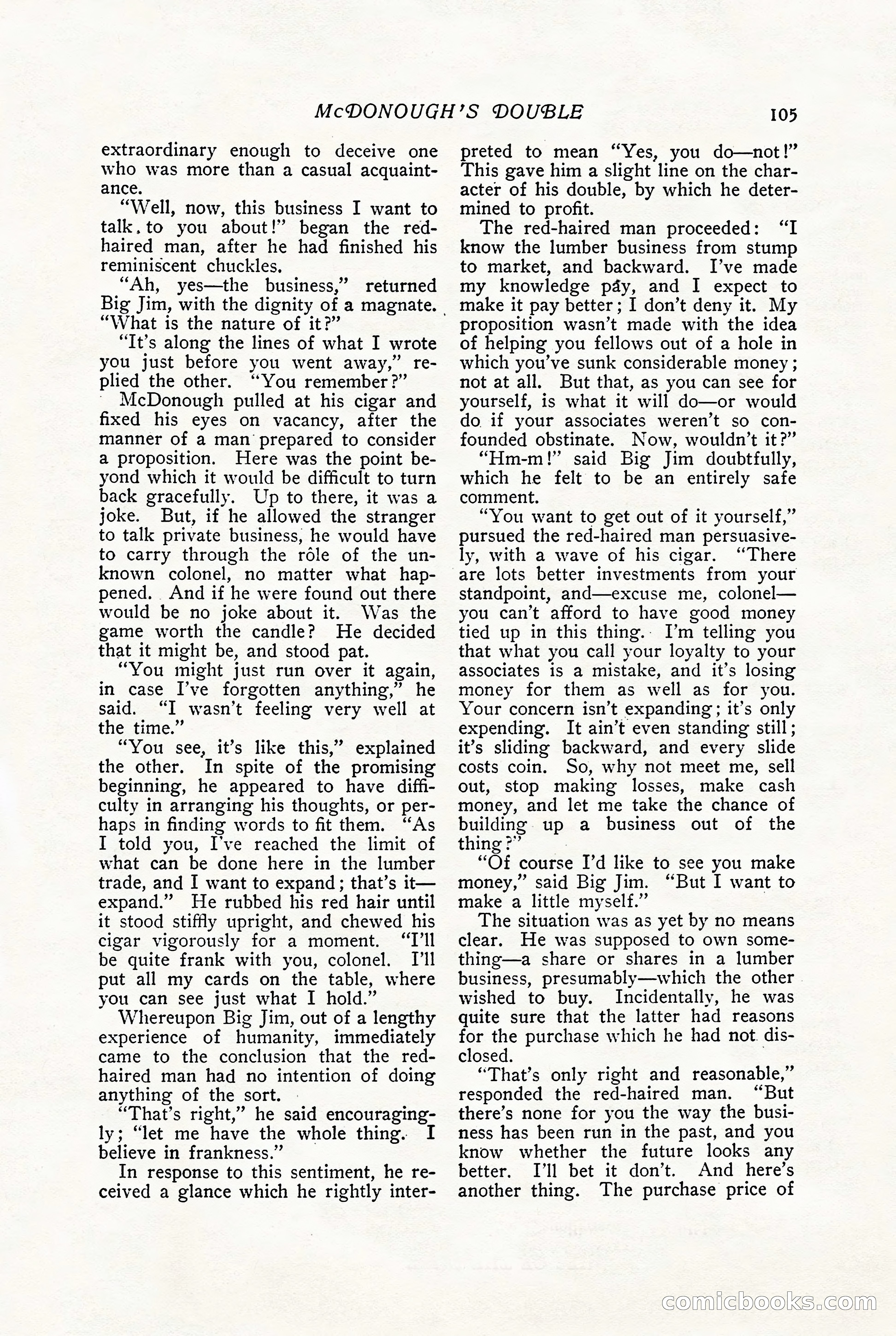 The Popular Magazine, August 1909 — page 107 of 232