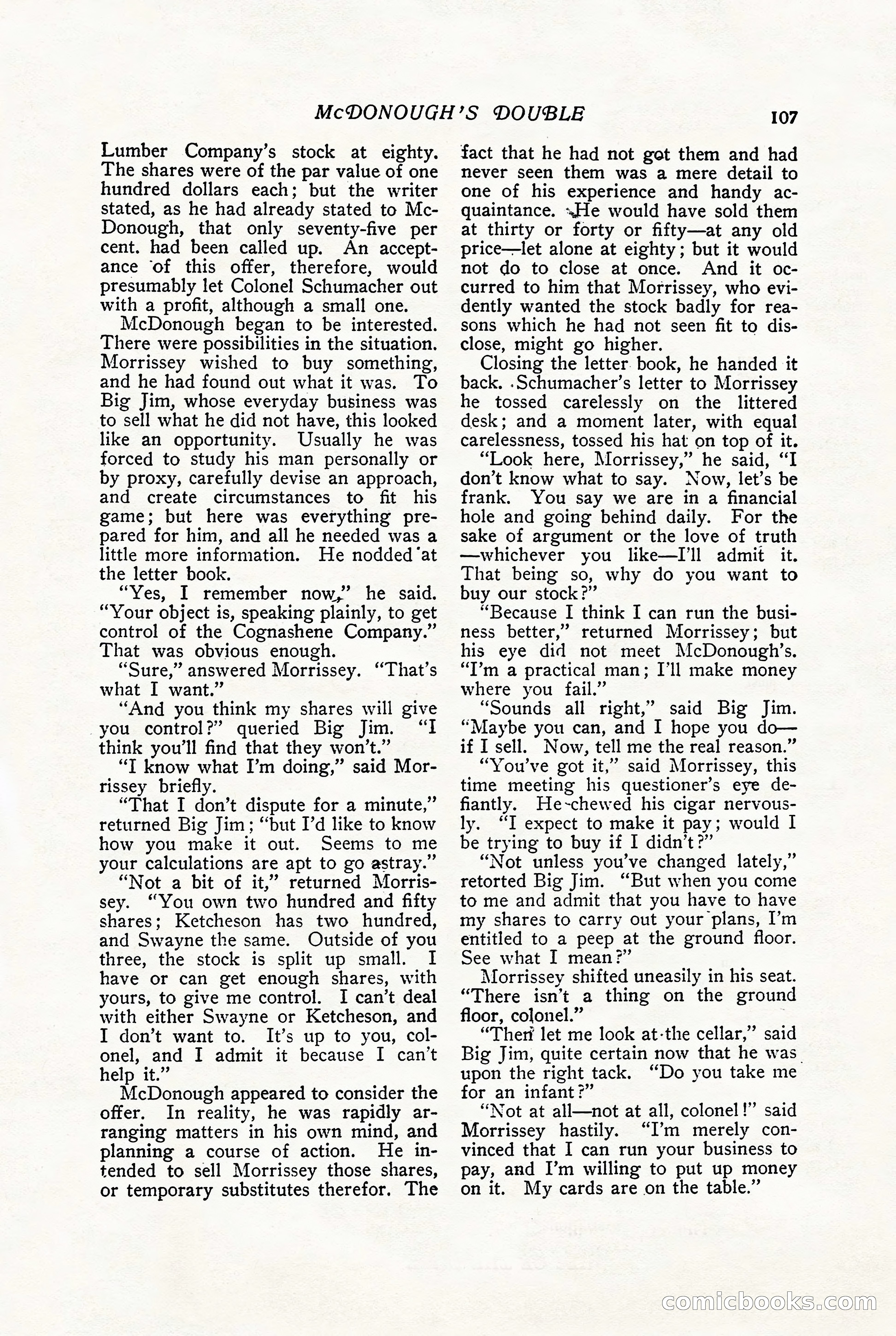 The Popular Magazine, August 1909 — page 109 of 232