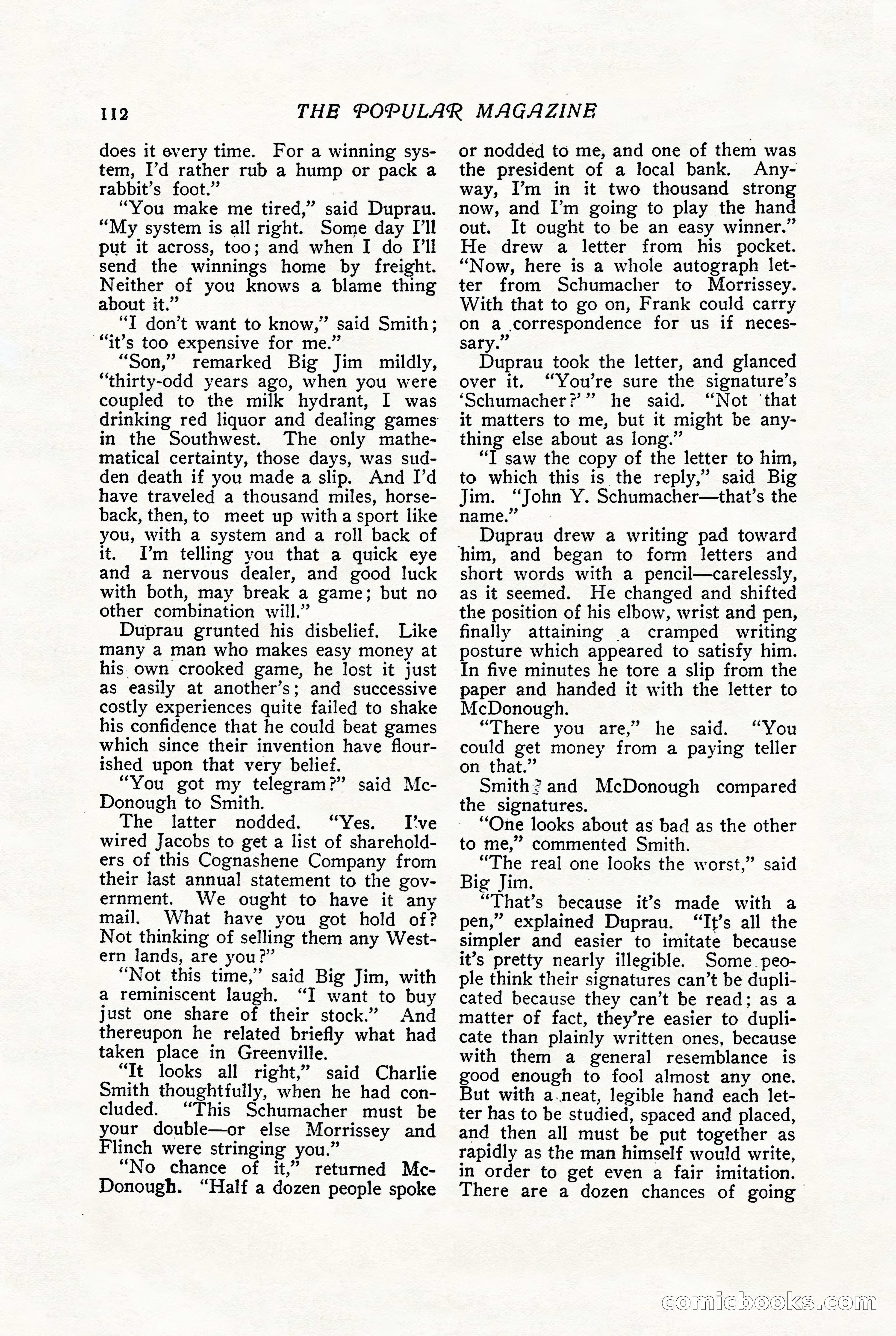 The Popular Magazine, August 1909 — page 114 of 232
