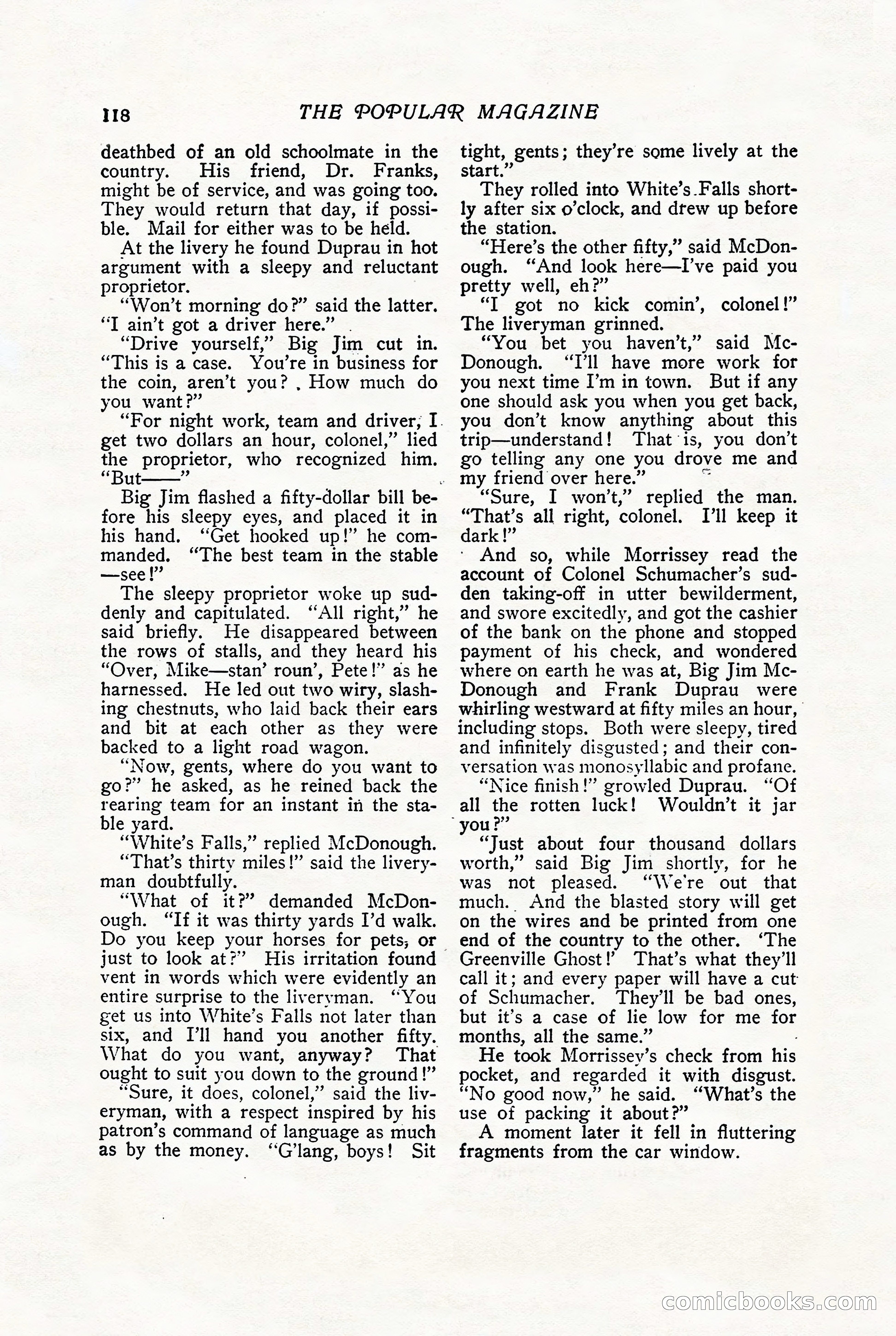 The Popular Magazine, August 1909 — page 120 of 232
