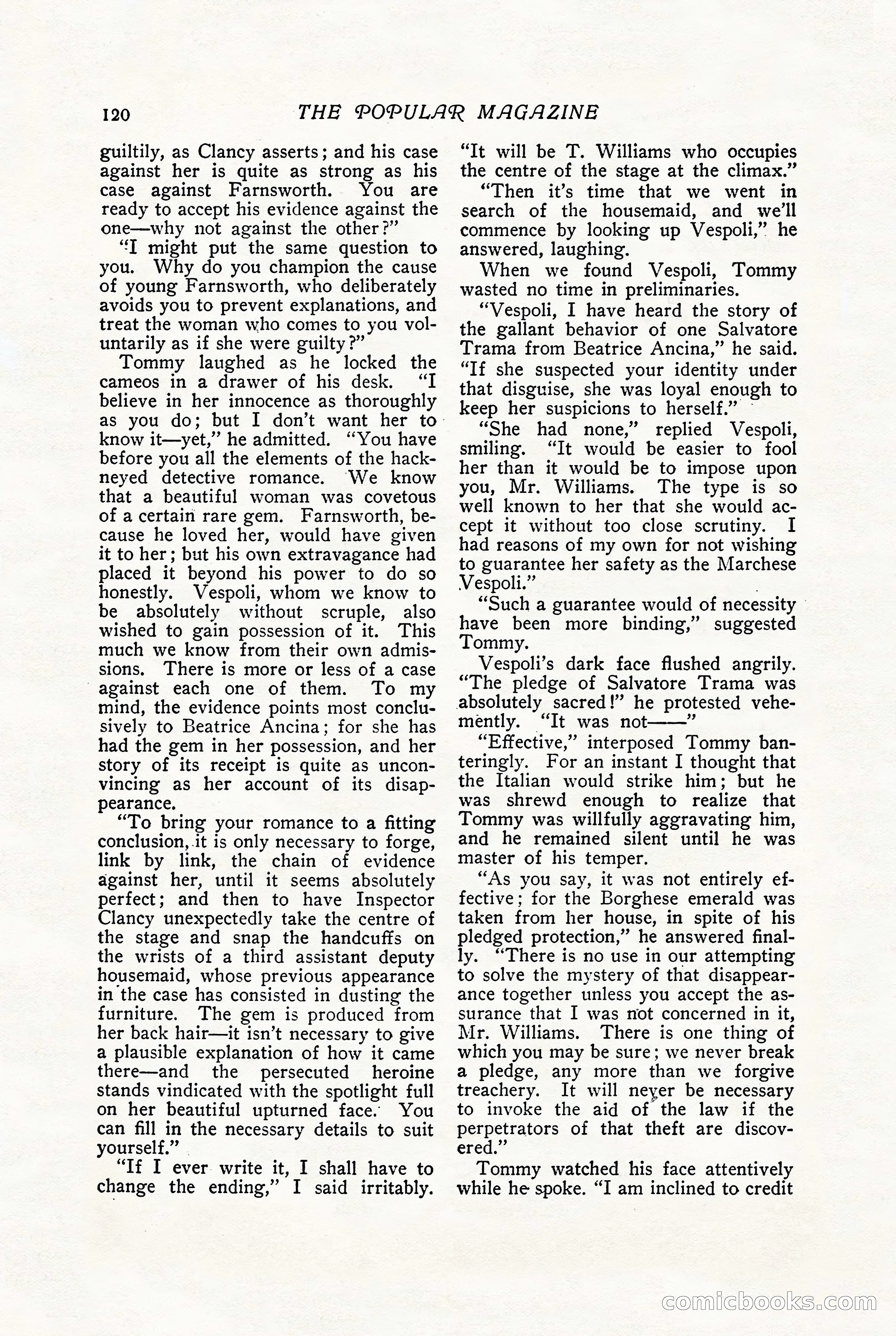The Popular Magazine, August 1909 — page 122 of 232