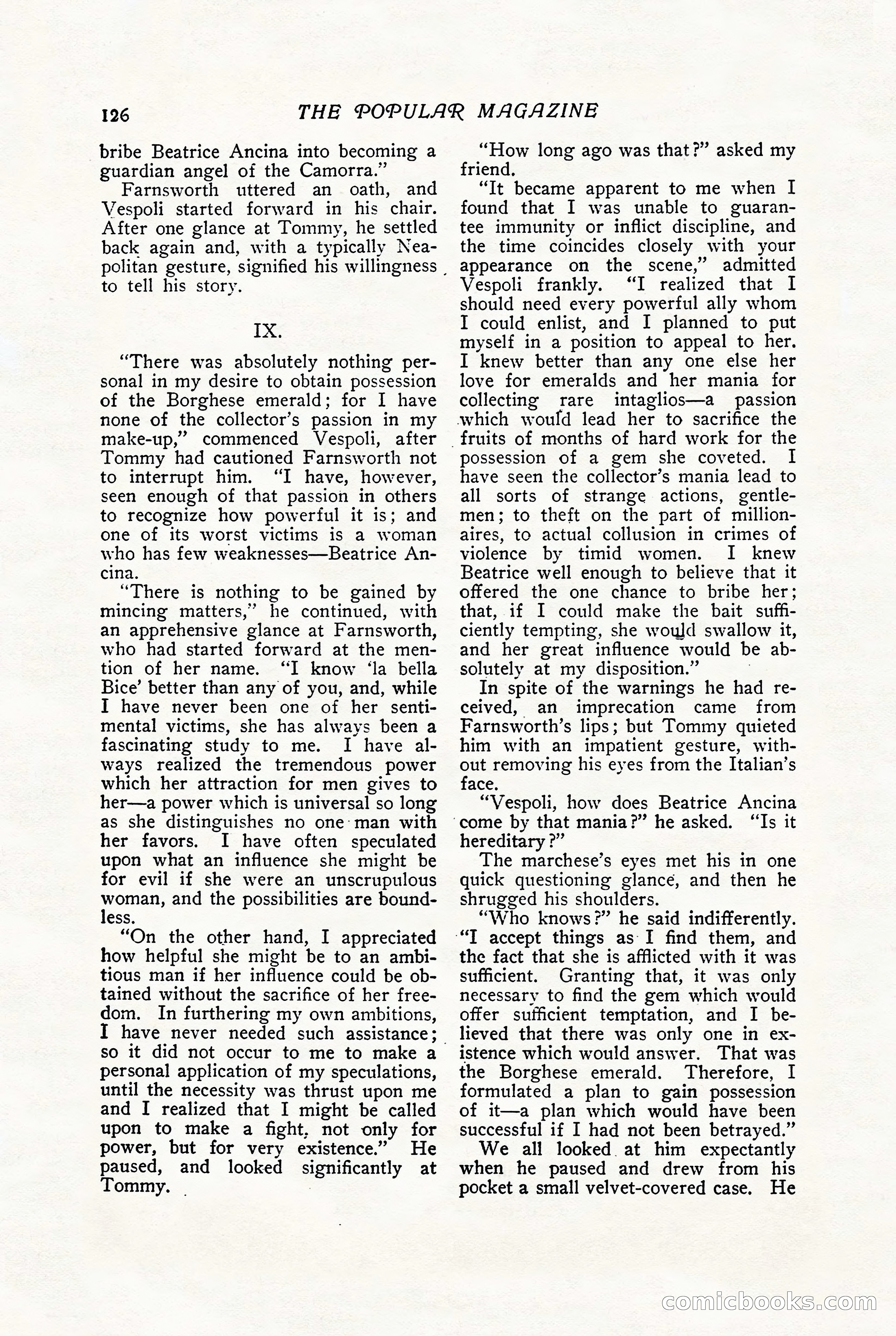 The Popular Magazine, August 1909 — page 128 of 232