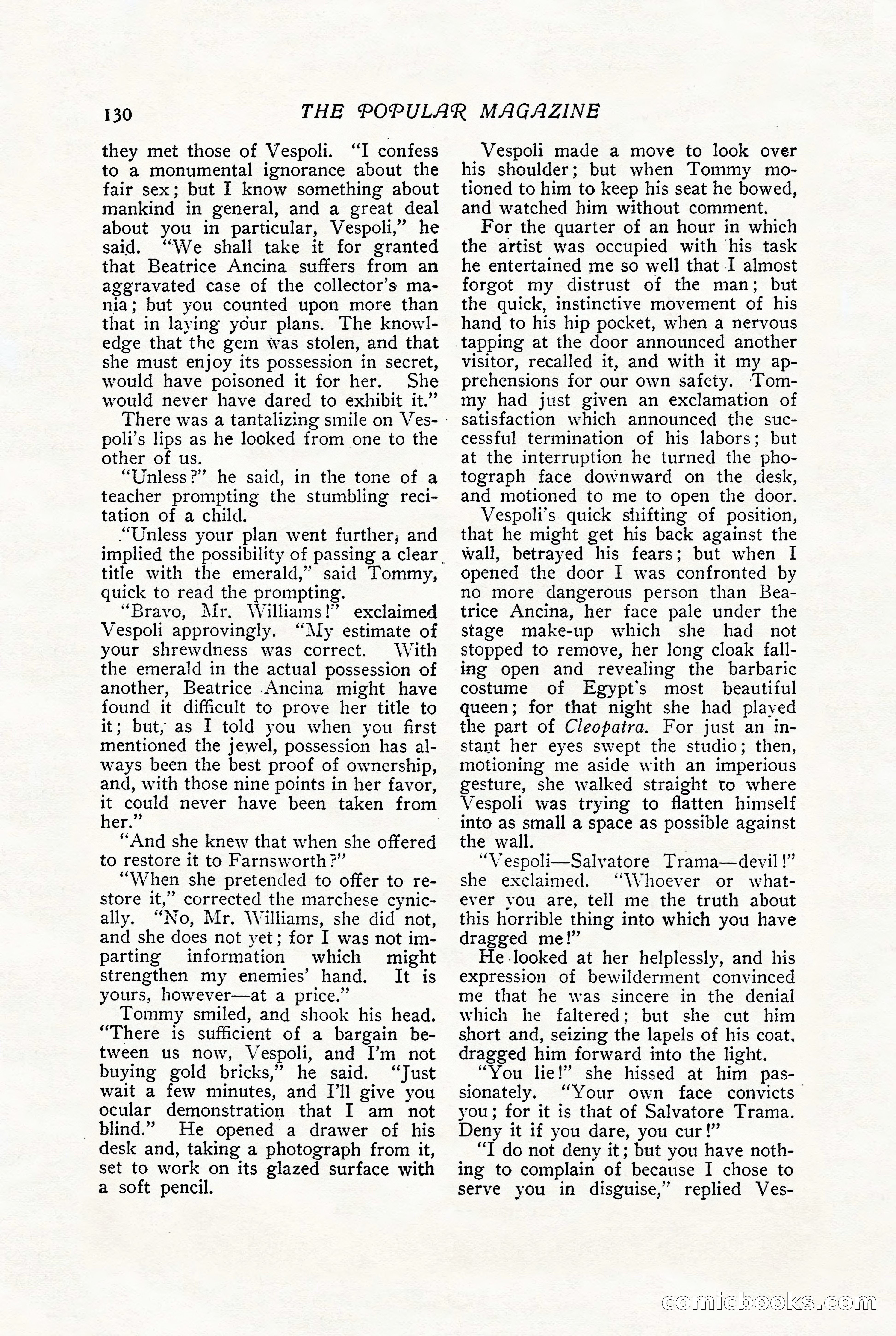 The Popular Magazine, August 1909 — page 132 of 232