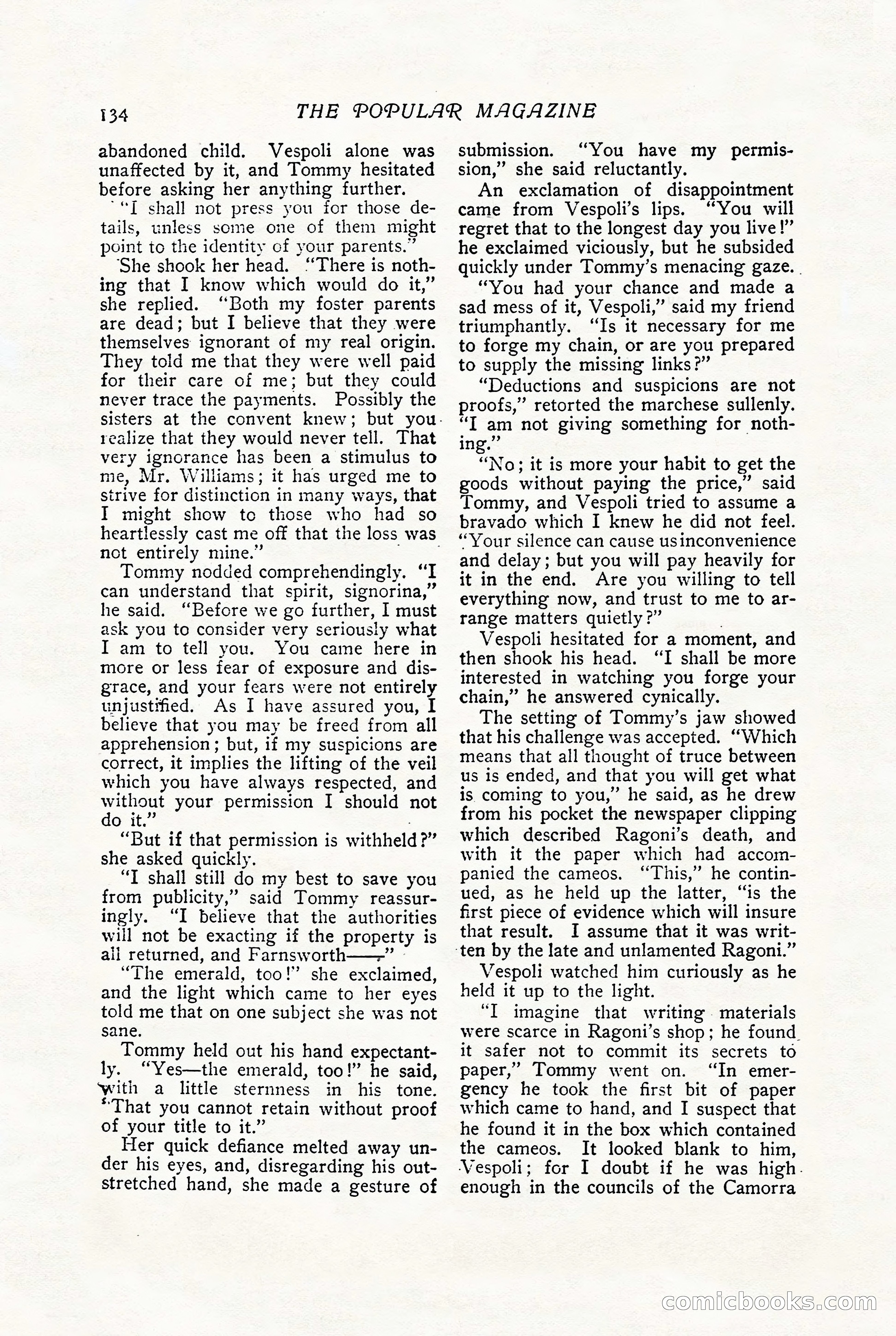 The Popular Magazine, August 1909 — page 136 of 232