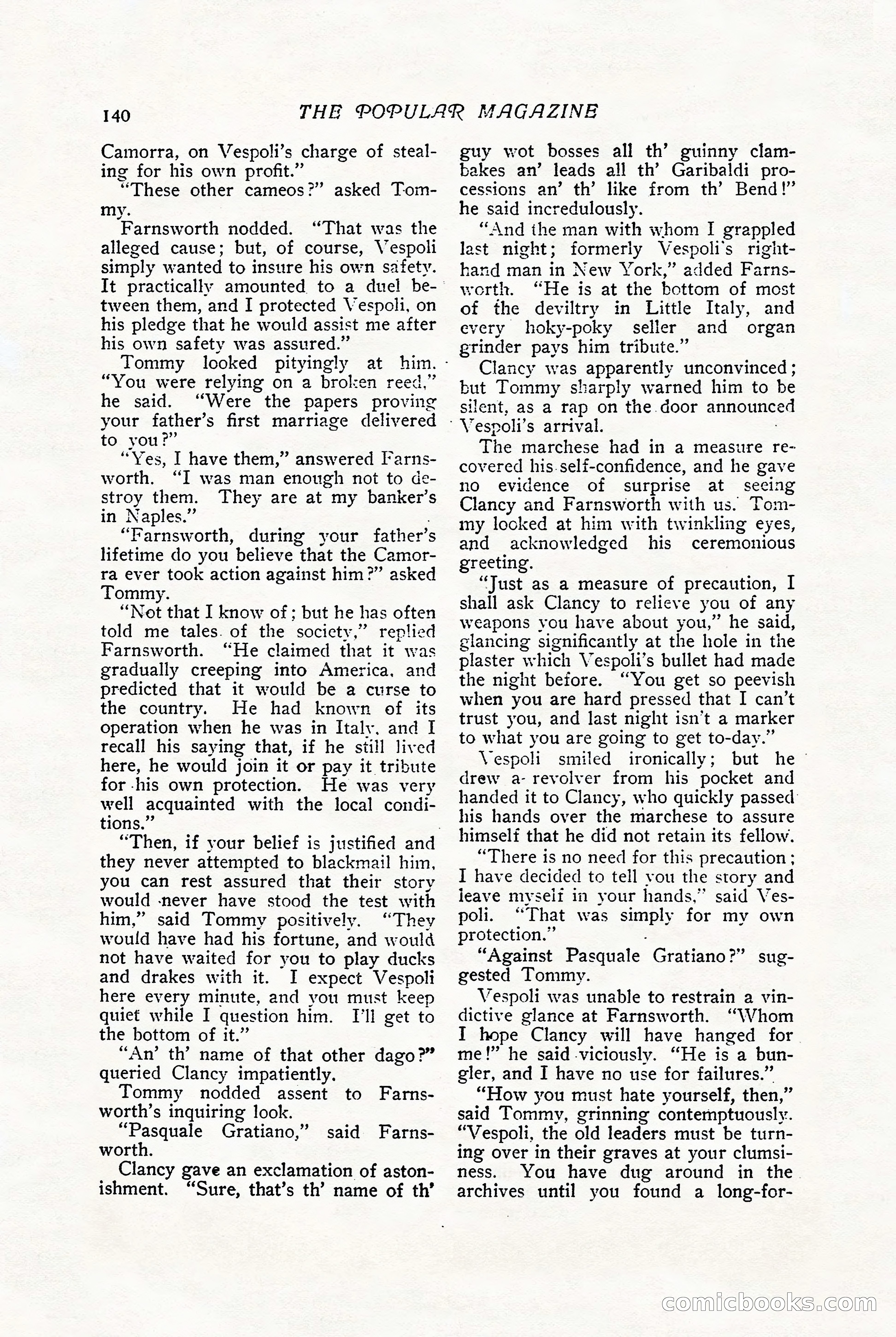The Popular Magazine, August 1909 — page 142 of 232