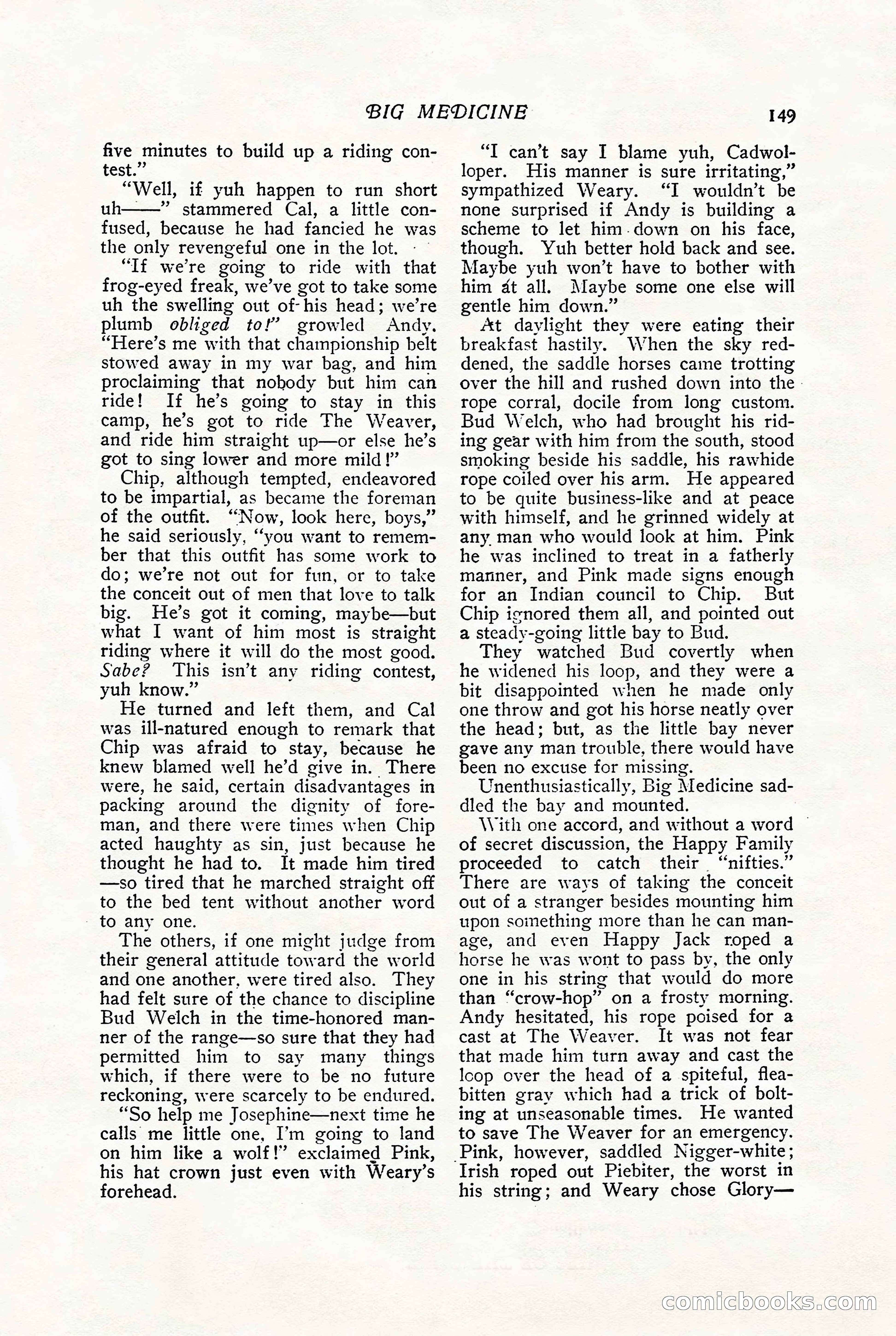 The Popular Magazine, August 1909 — page 151 of 232