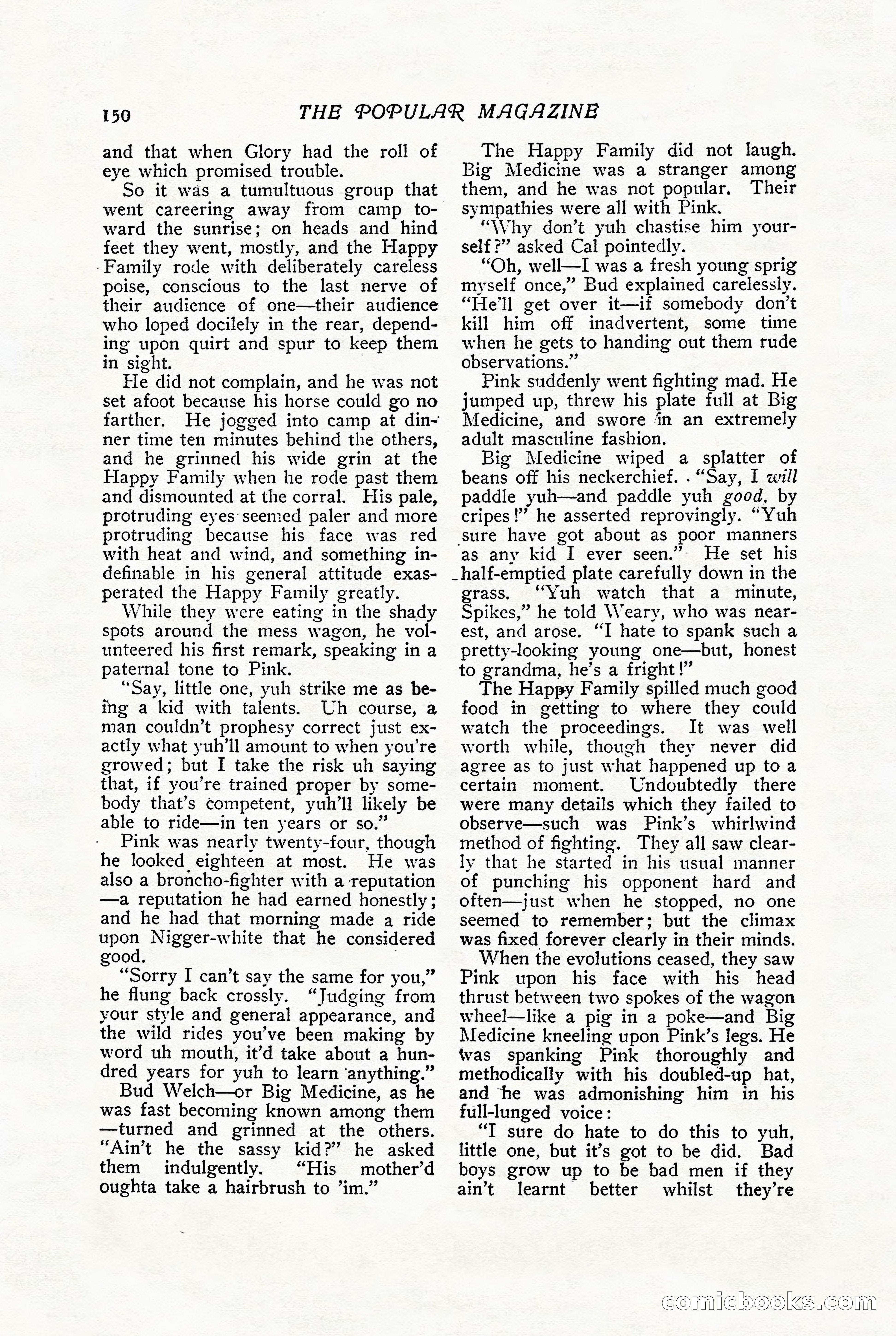 The Popular Magazine, August 1909 — page 152 of 232