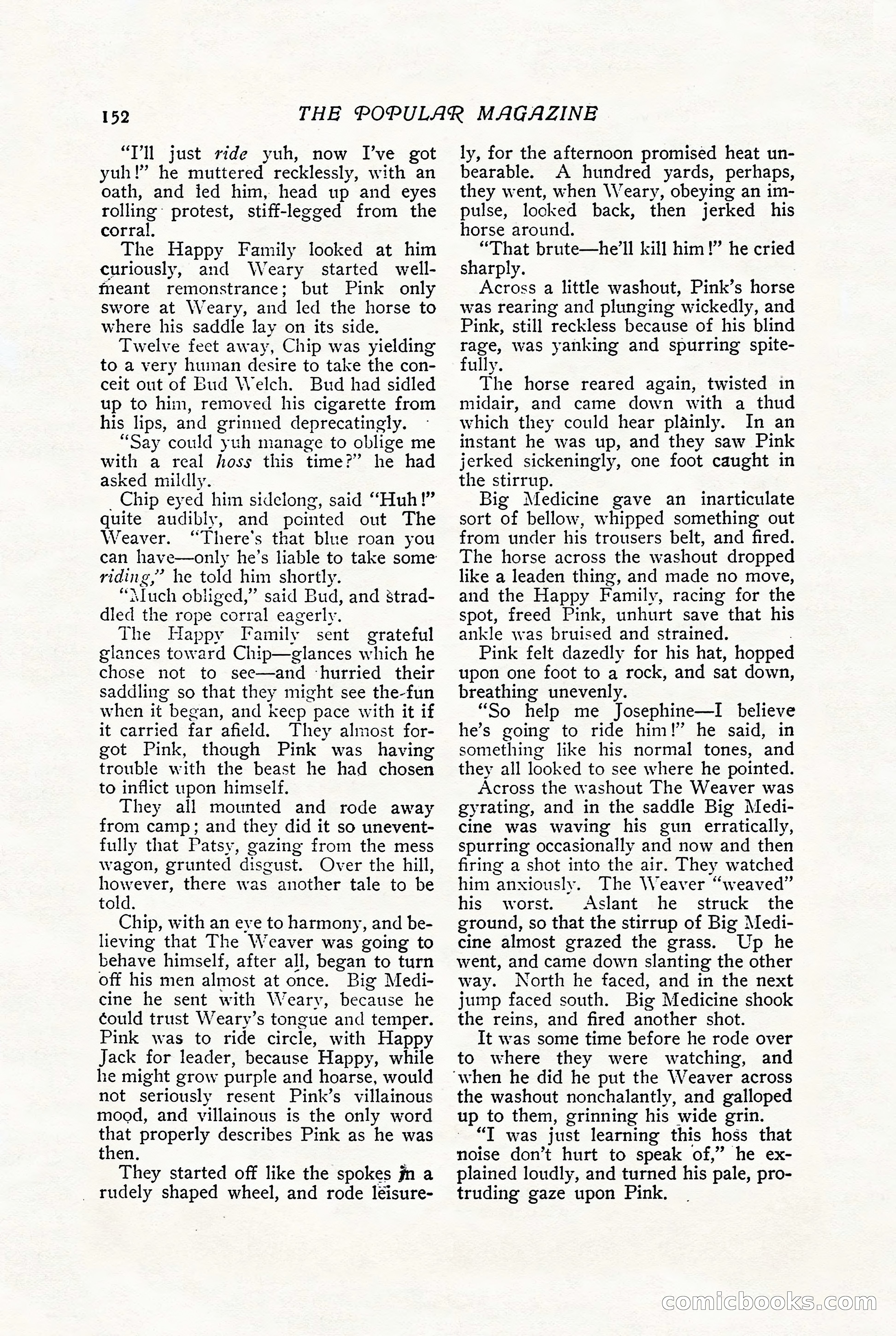 The Popular Magazine, August 1909 — page 154 of 232