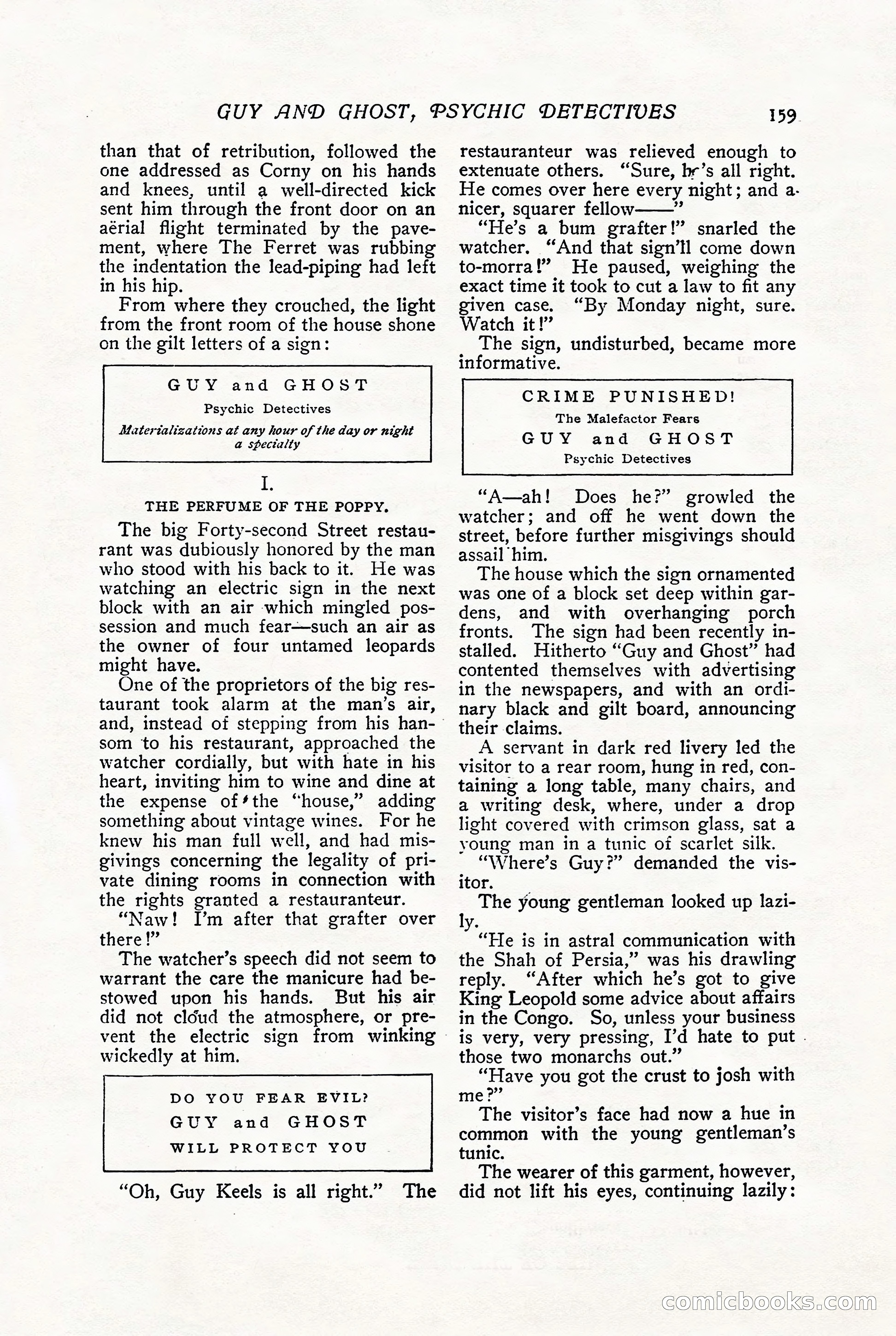 The Popular Magazine, August 1909 — page 161 of 232