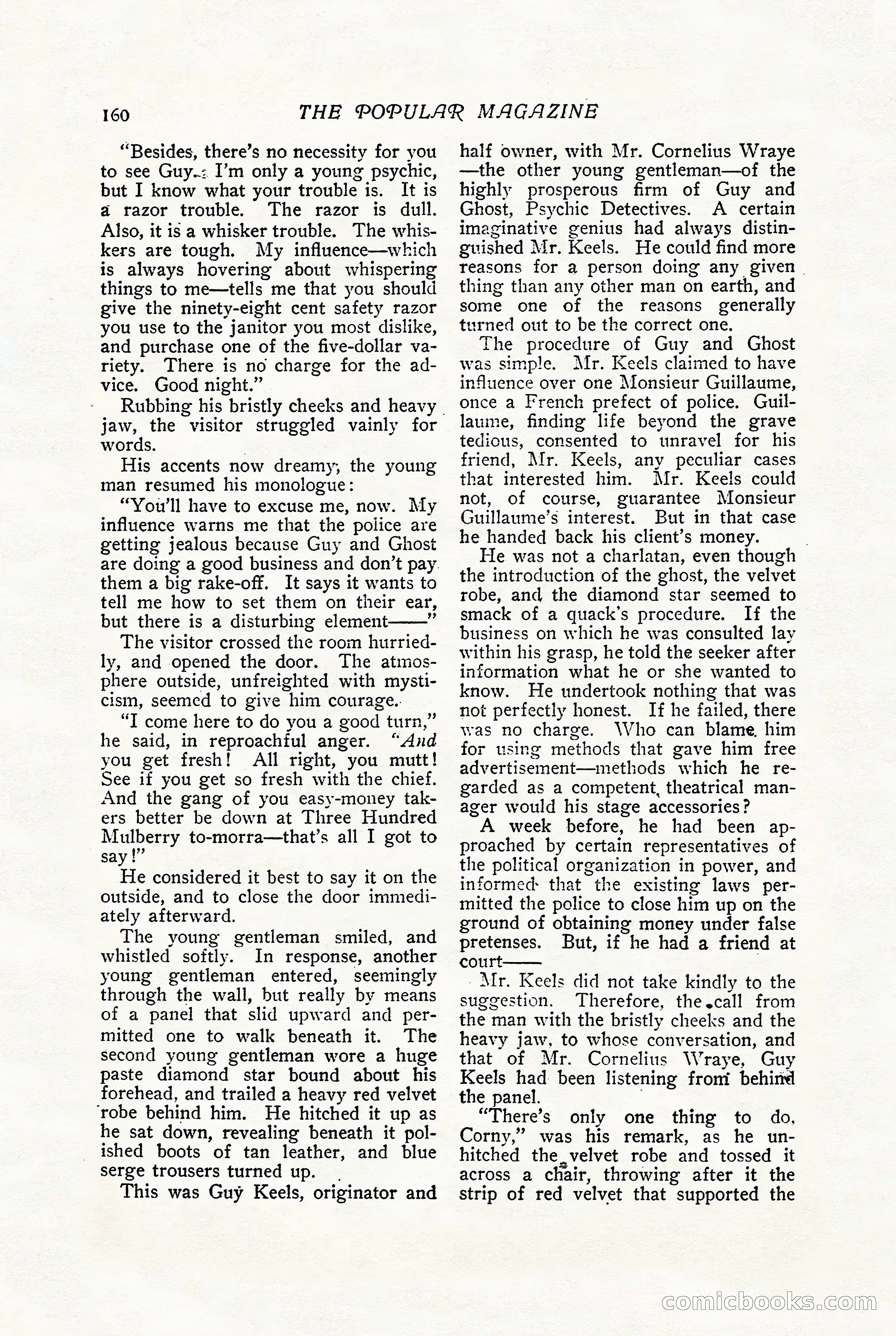 The Popular Magazine, August 1909 — page 162 of 232
