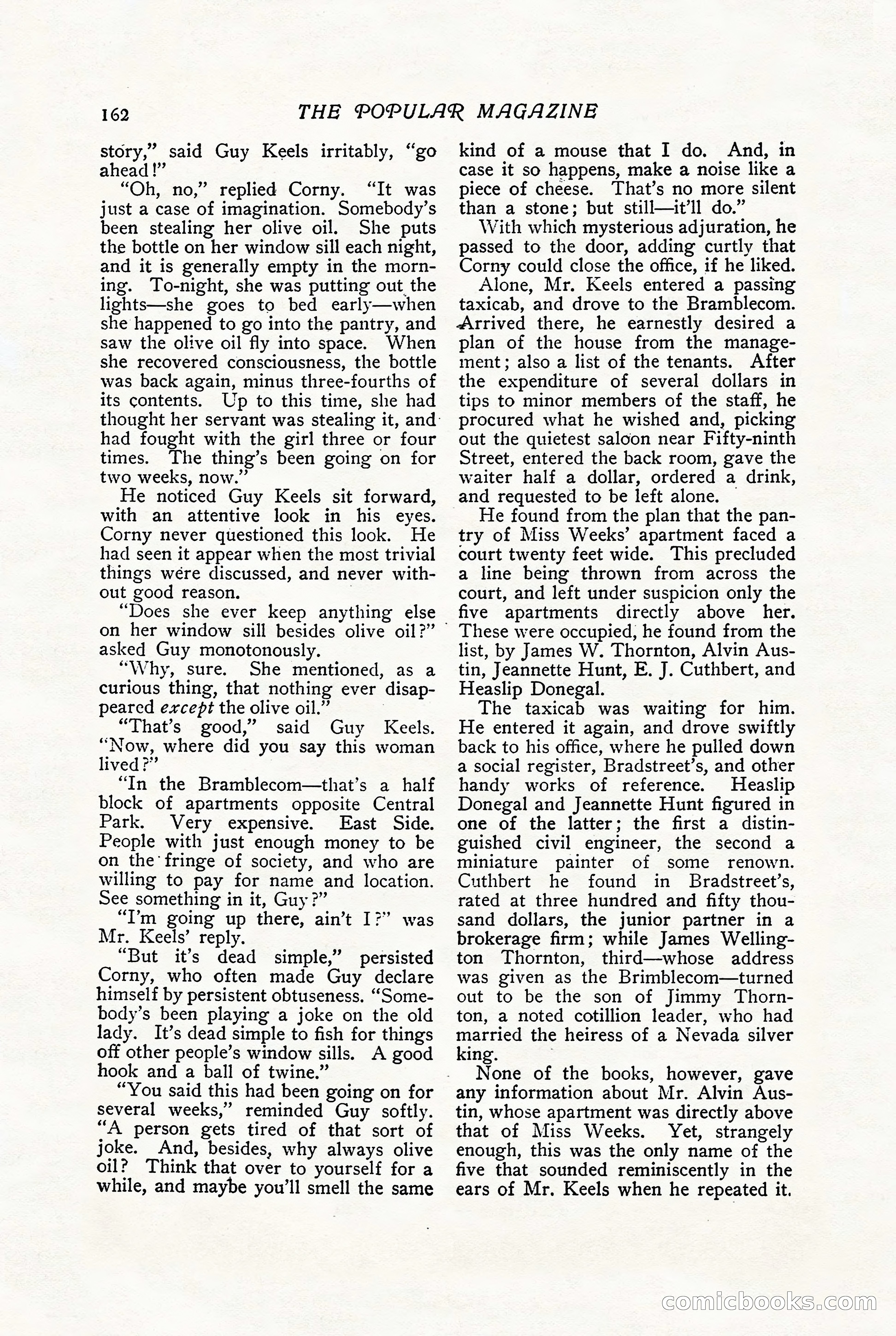The Popular Magazine, August 1909 — page 164 of 232