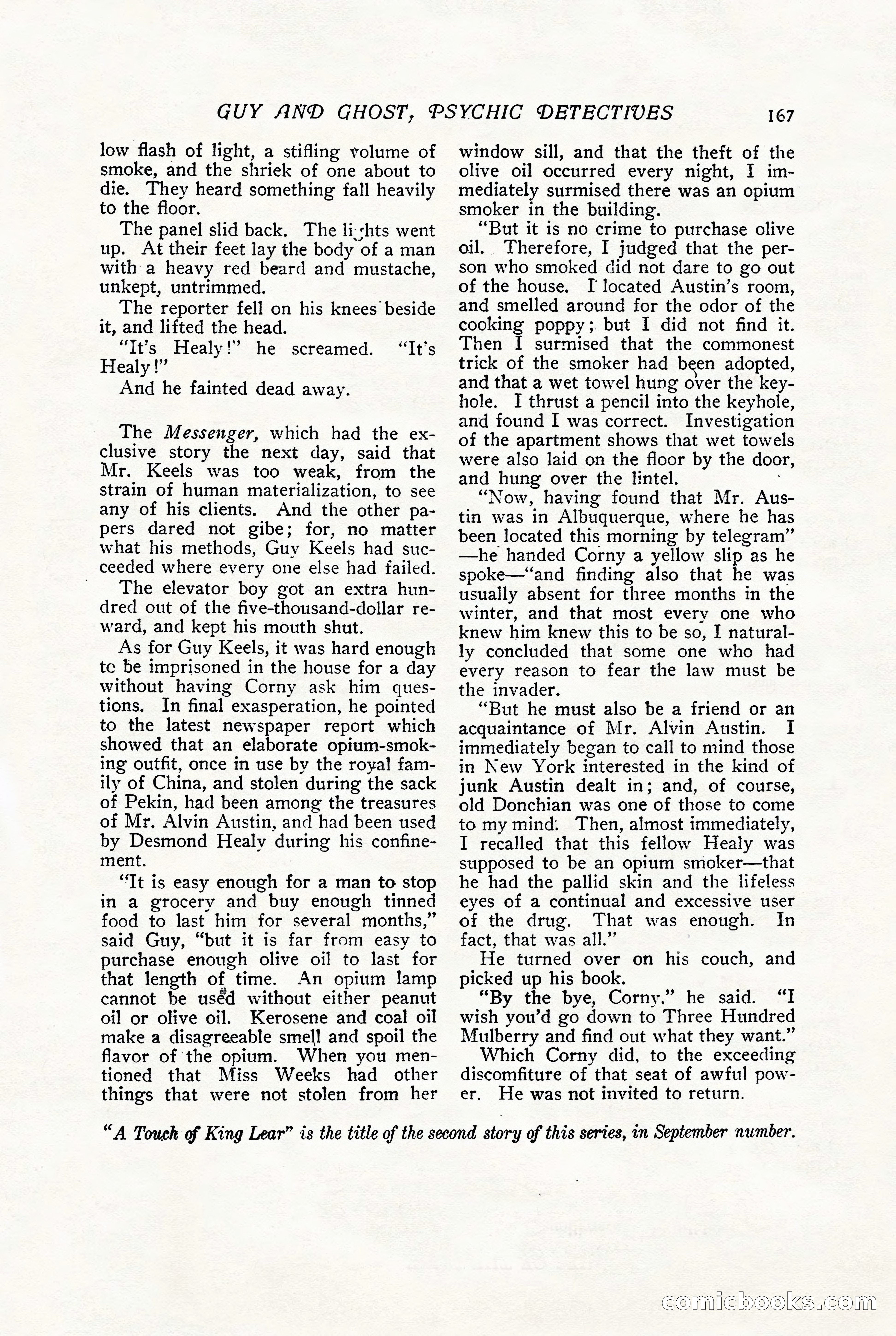 The Popular Magazine, August 1909 — page 169 of 232
