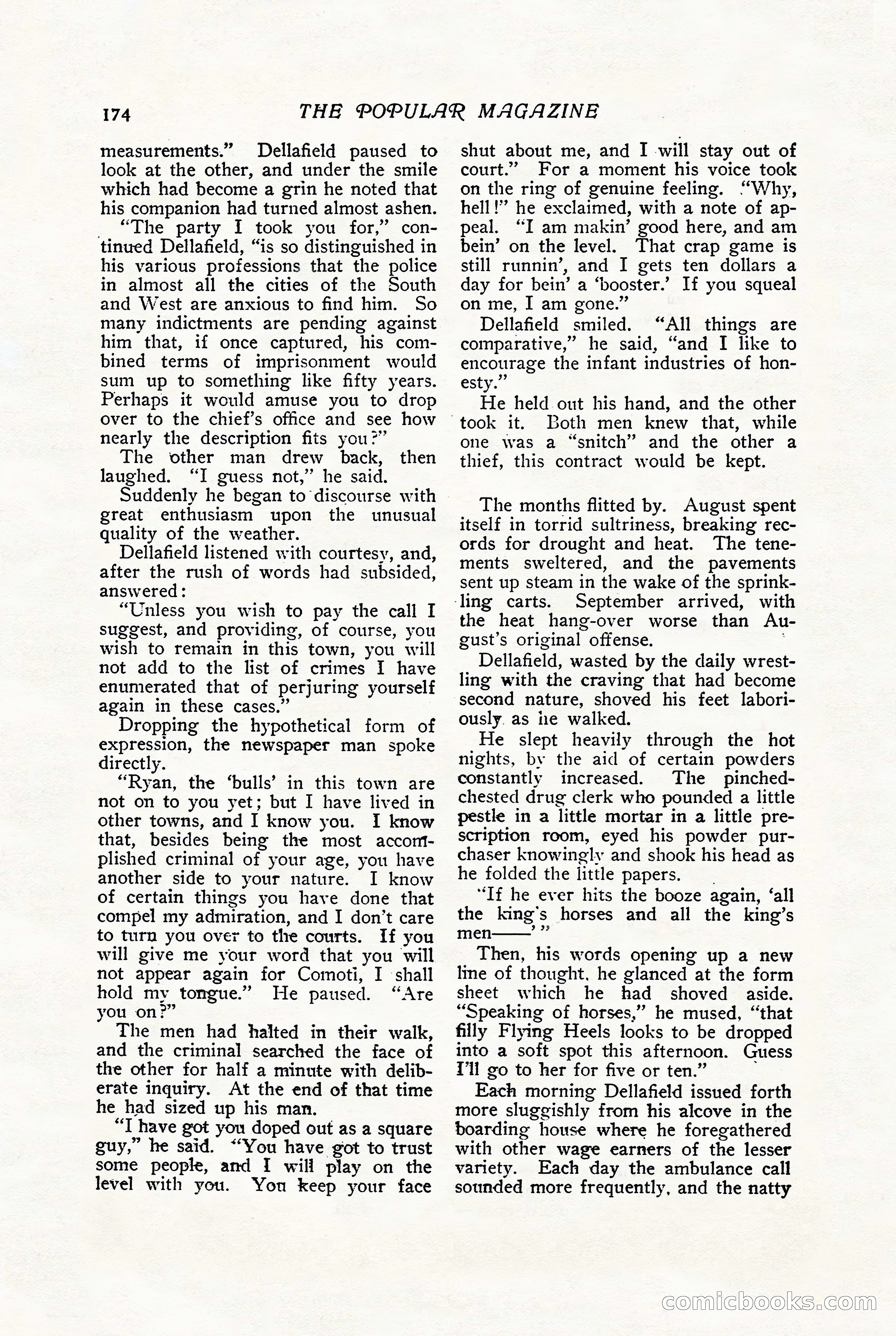 The Popular Magazine, August 1909 — page 176 of 232