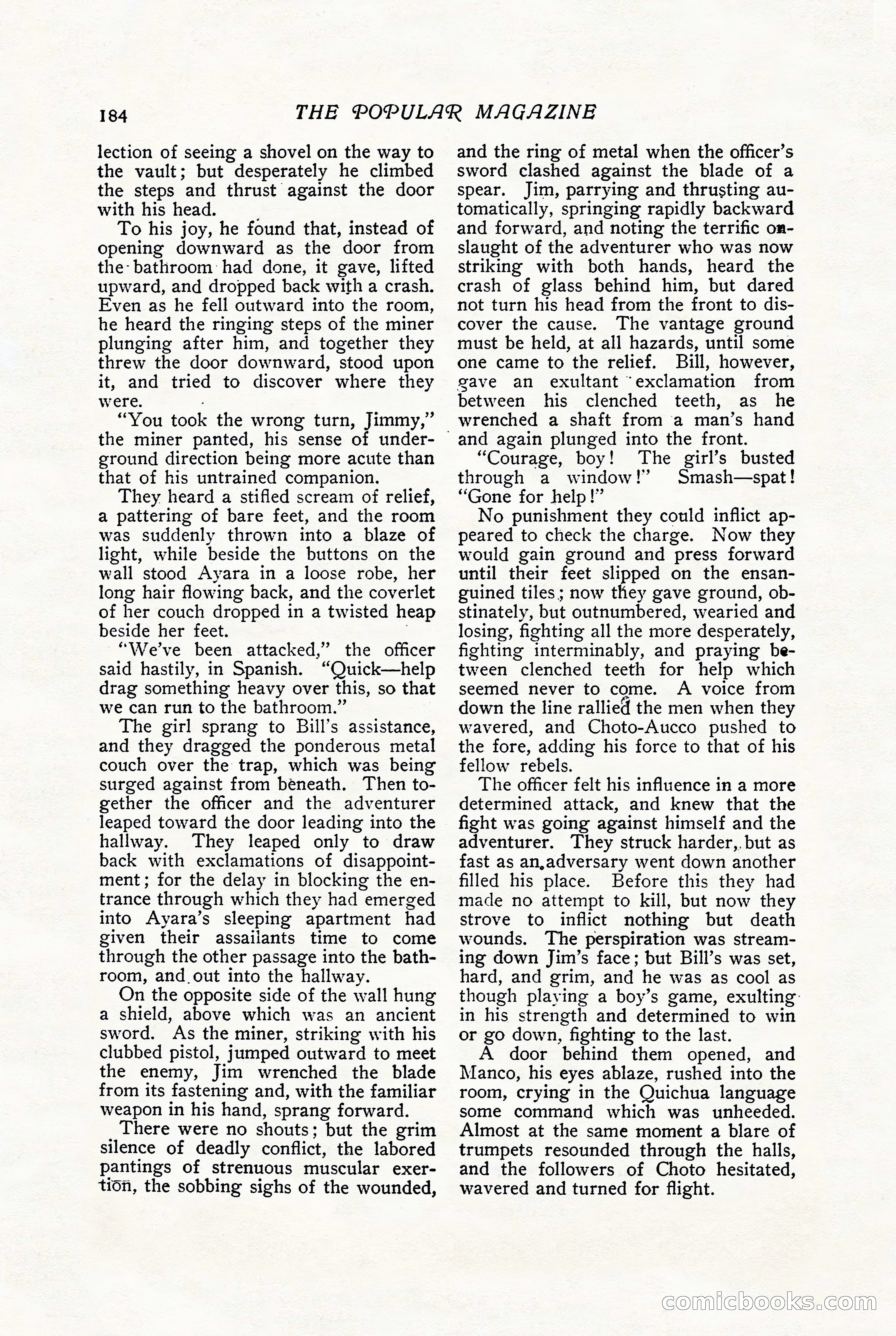 The Popular Magazine, August 1909 — page 186 of 232
