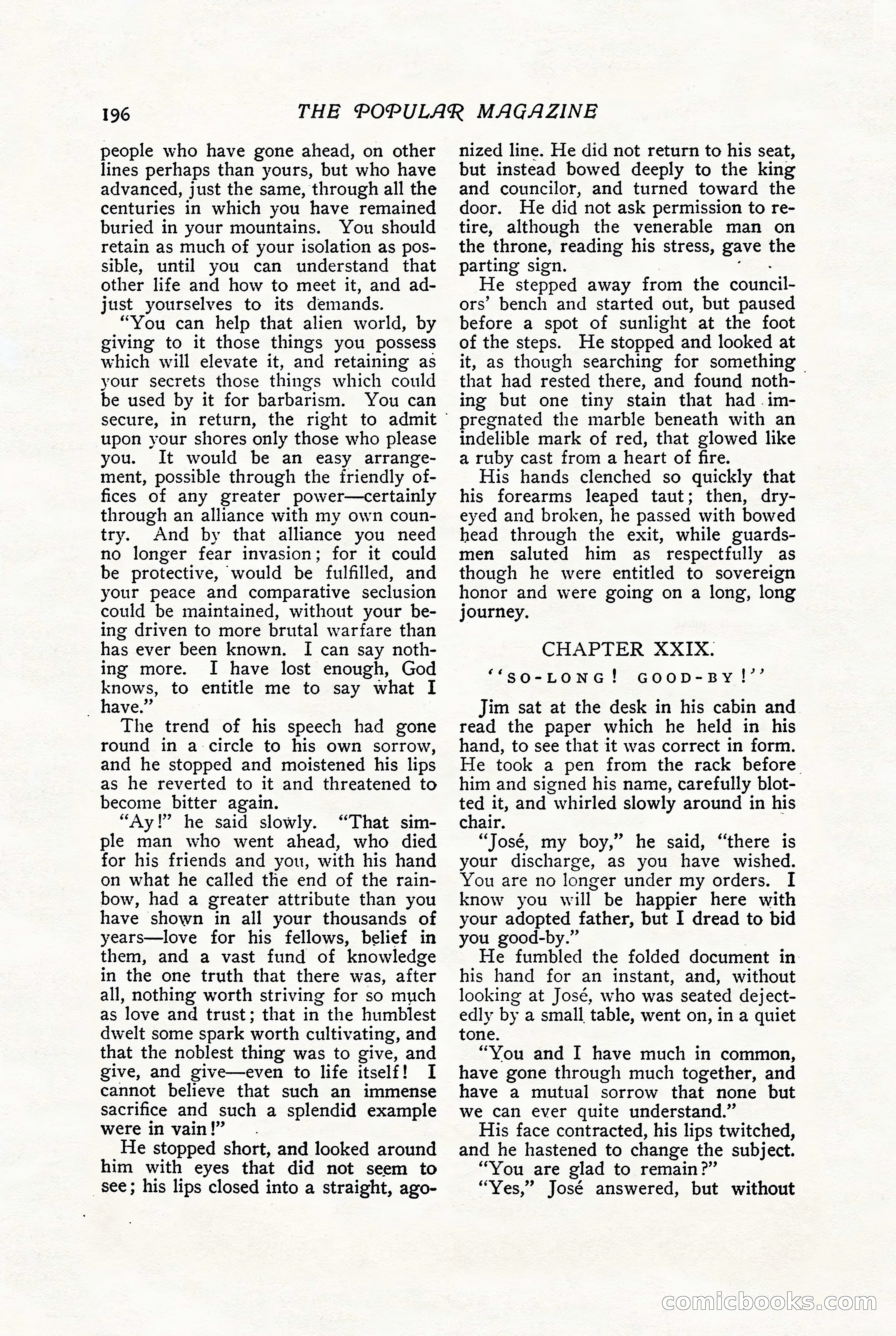 The Popular Magazine, August 1909 — page 198 of 232