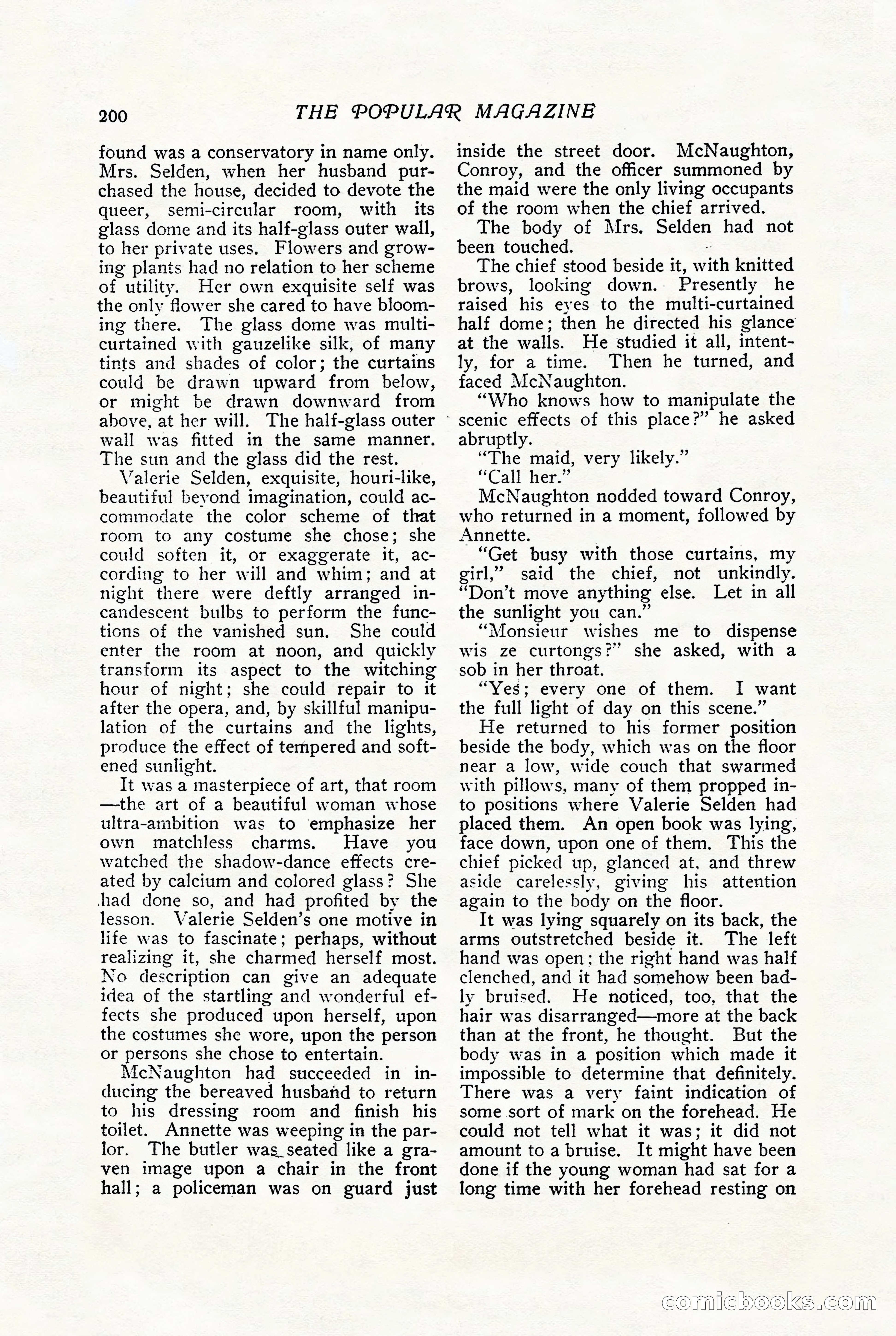 The Popular Magazine, August 1909 — page 202 of 232