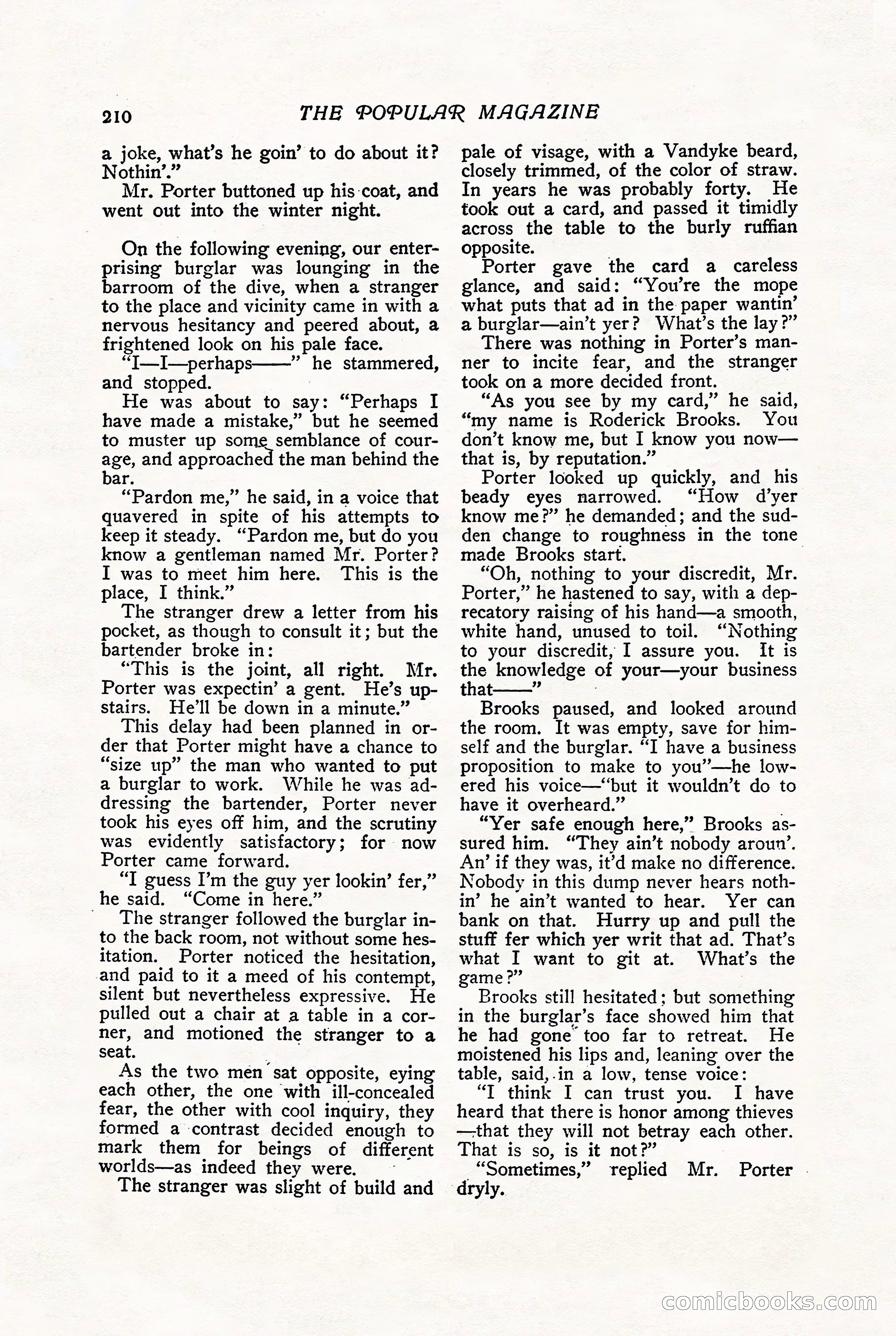 The Popular Magazine, August 1909 — page 212 of 232