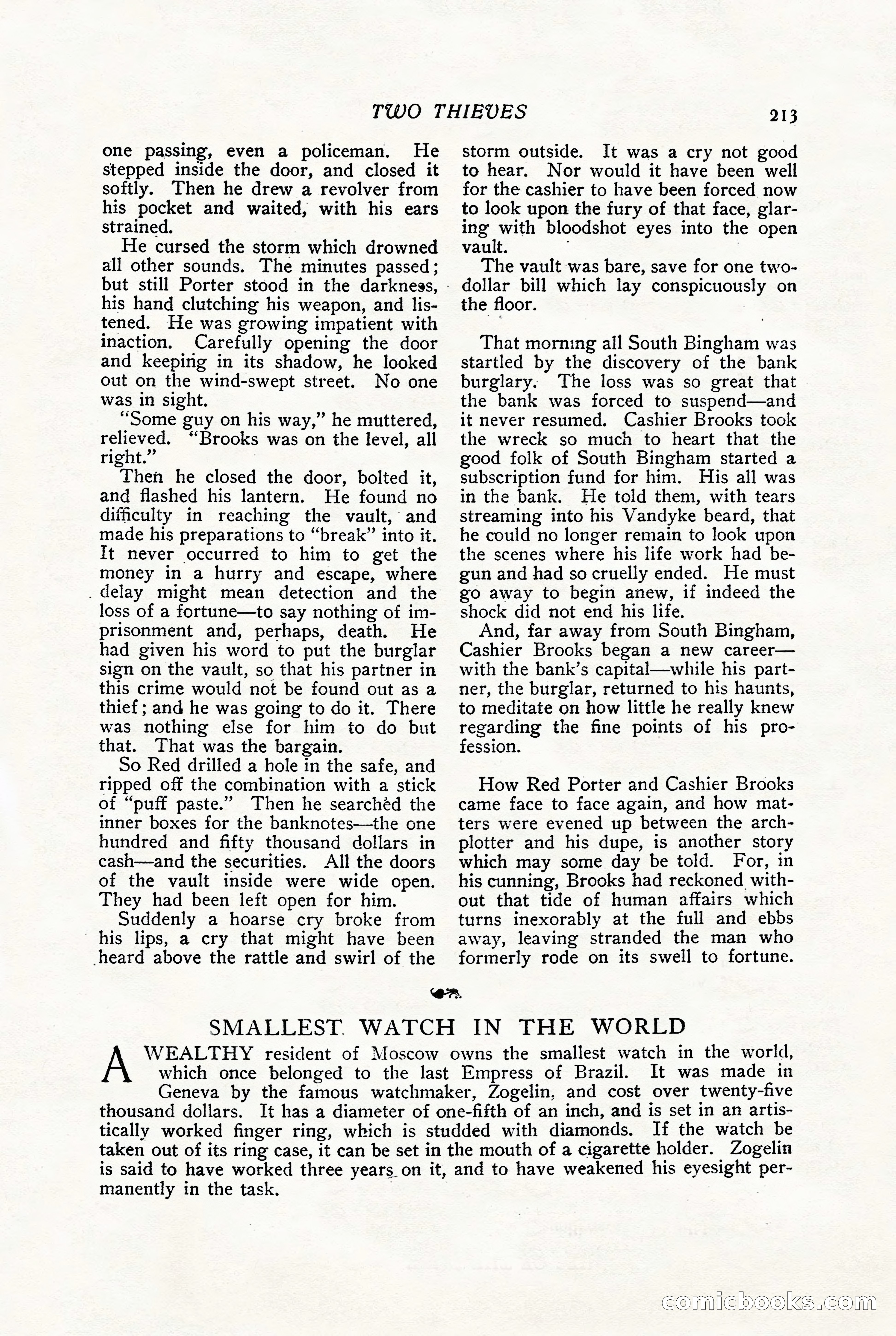 The Popular Magazine, August 1909 — page 215 of 232