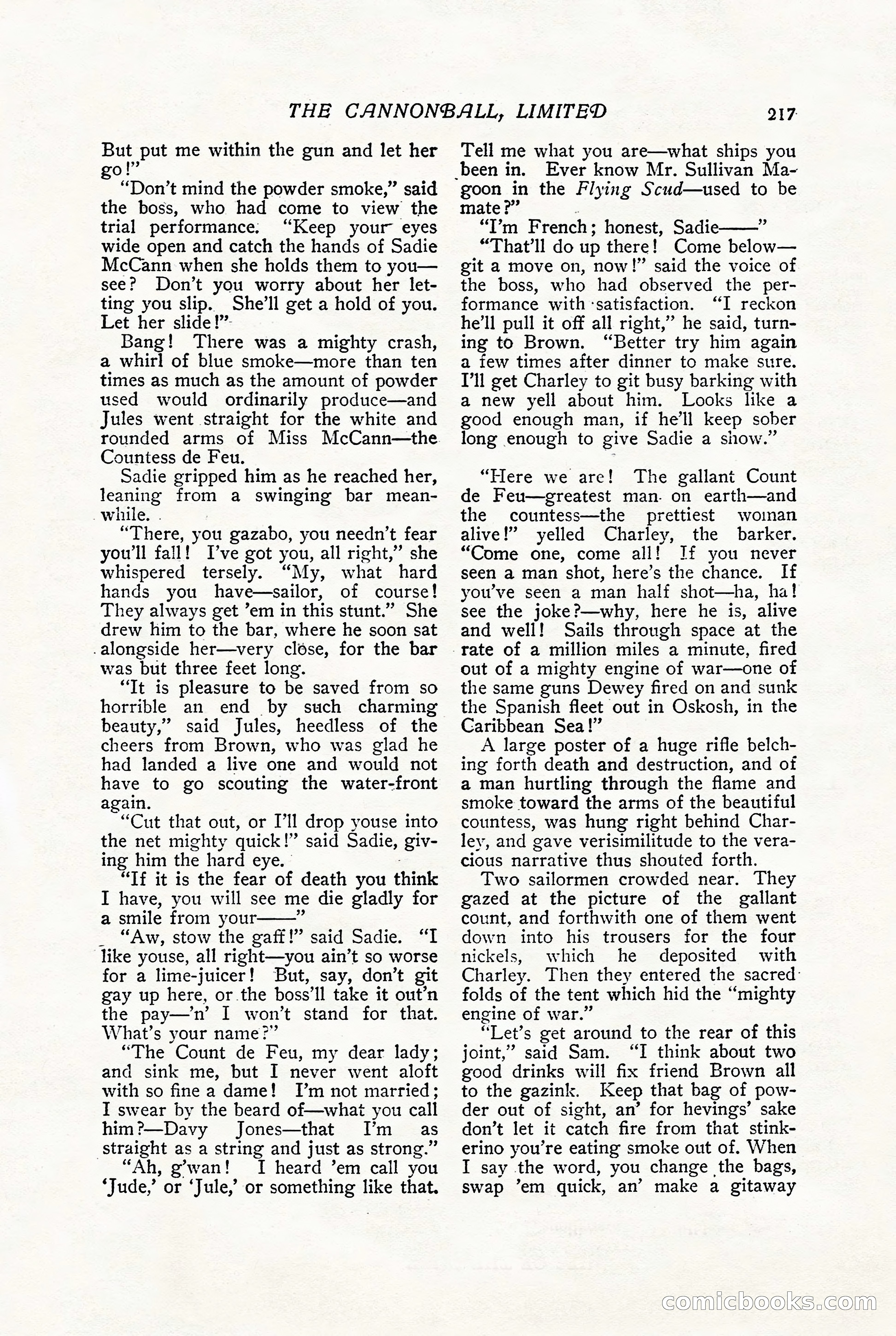 The Popular Magazine, August 1909 — page 219 of 232