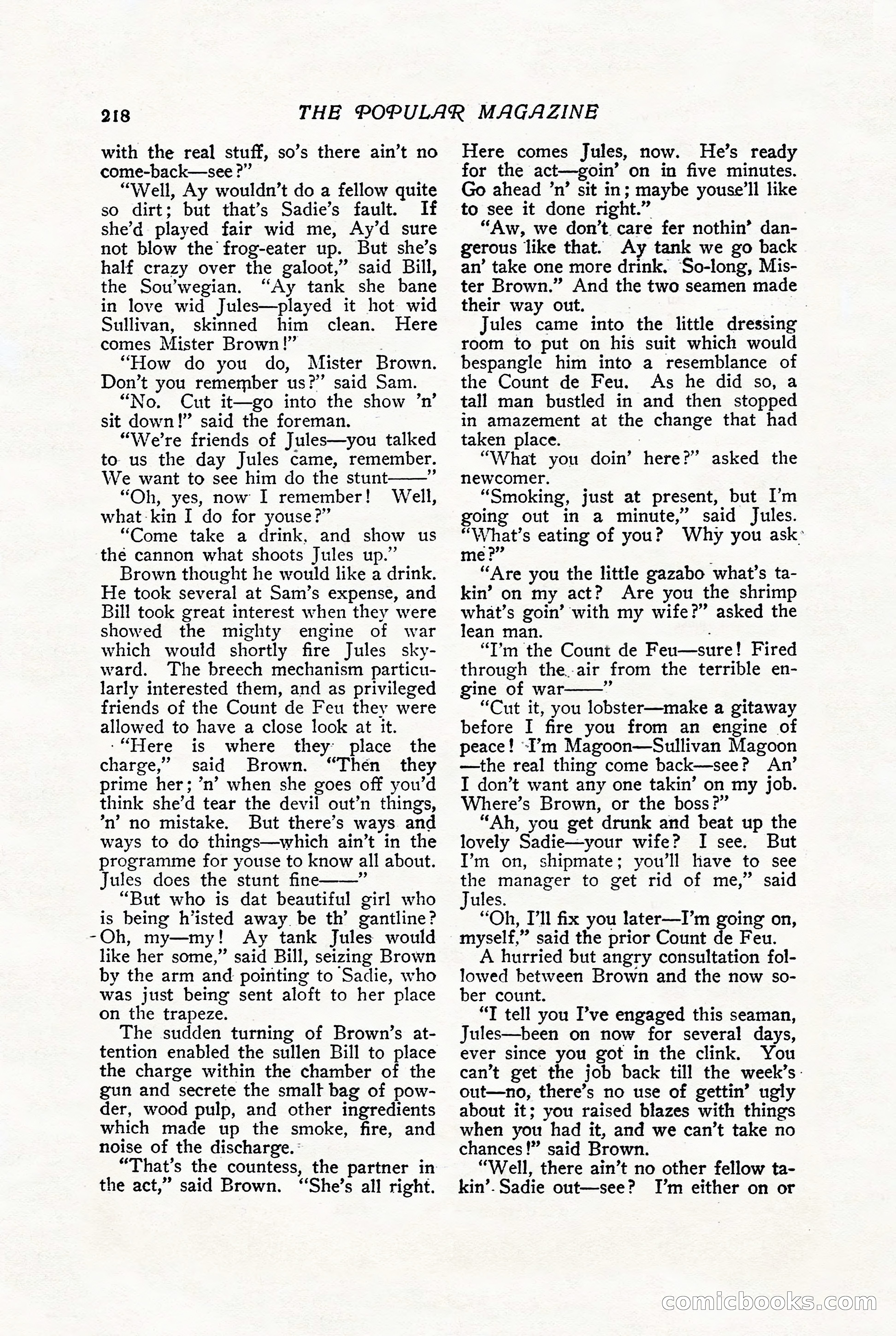 The Popular Magazine, August 1909 — page 220 of 232