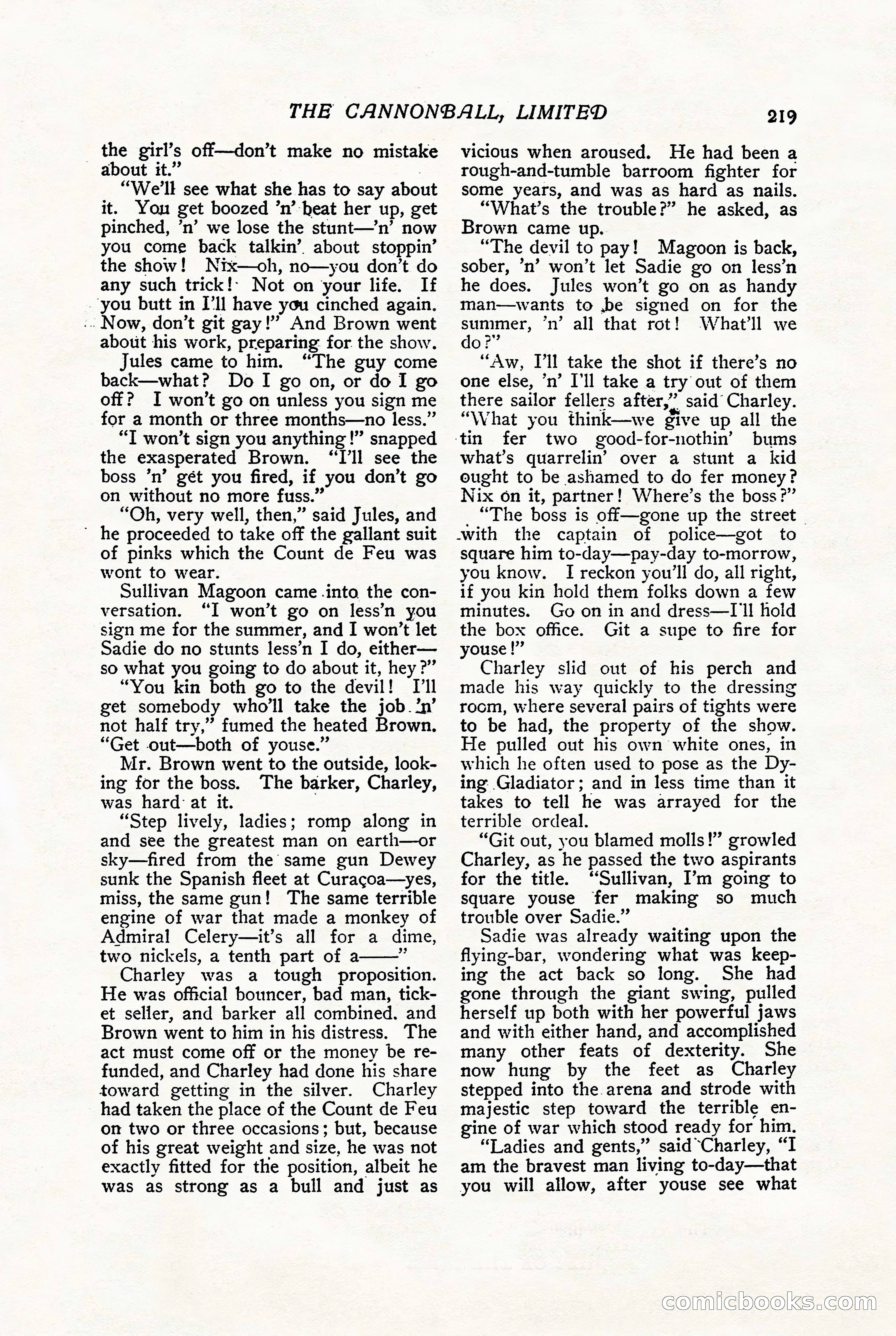 The Popular Magazine, August 1909 — page 221 of 232