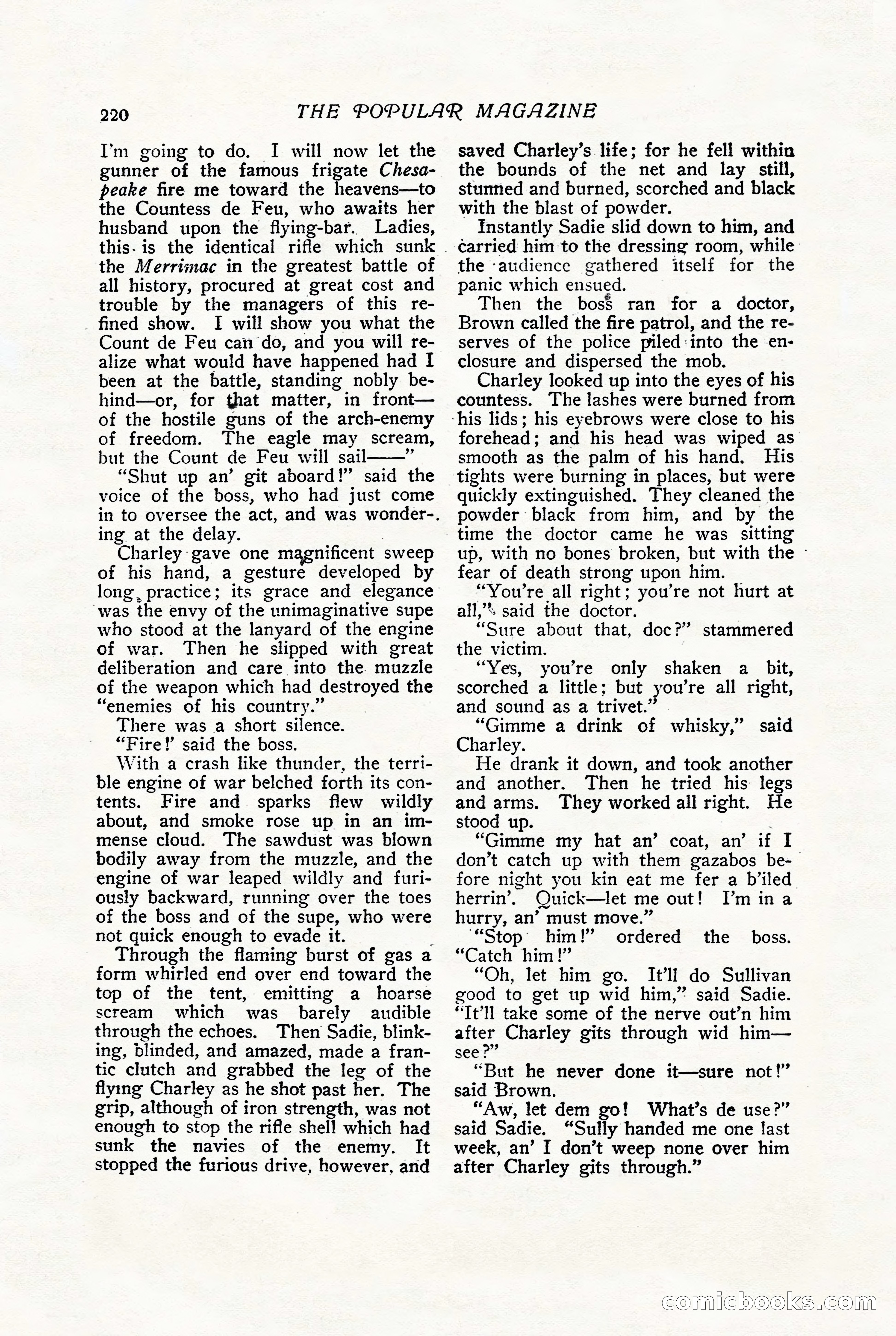 The Popular Magazine, August 1909 — page 222 of 232