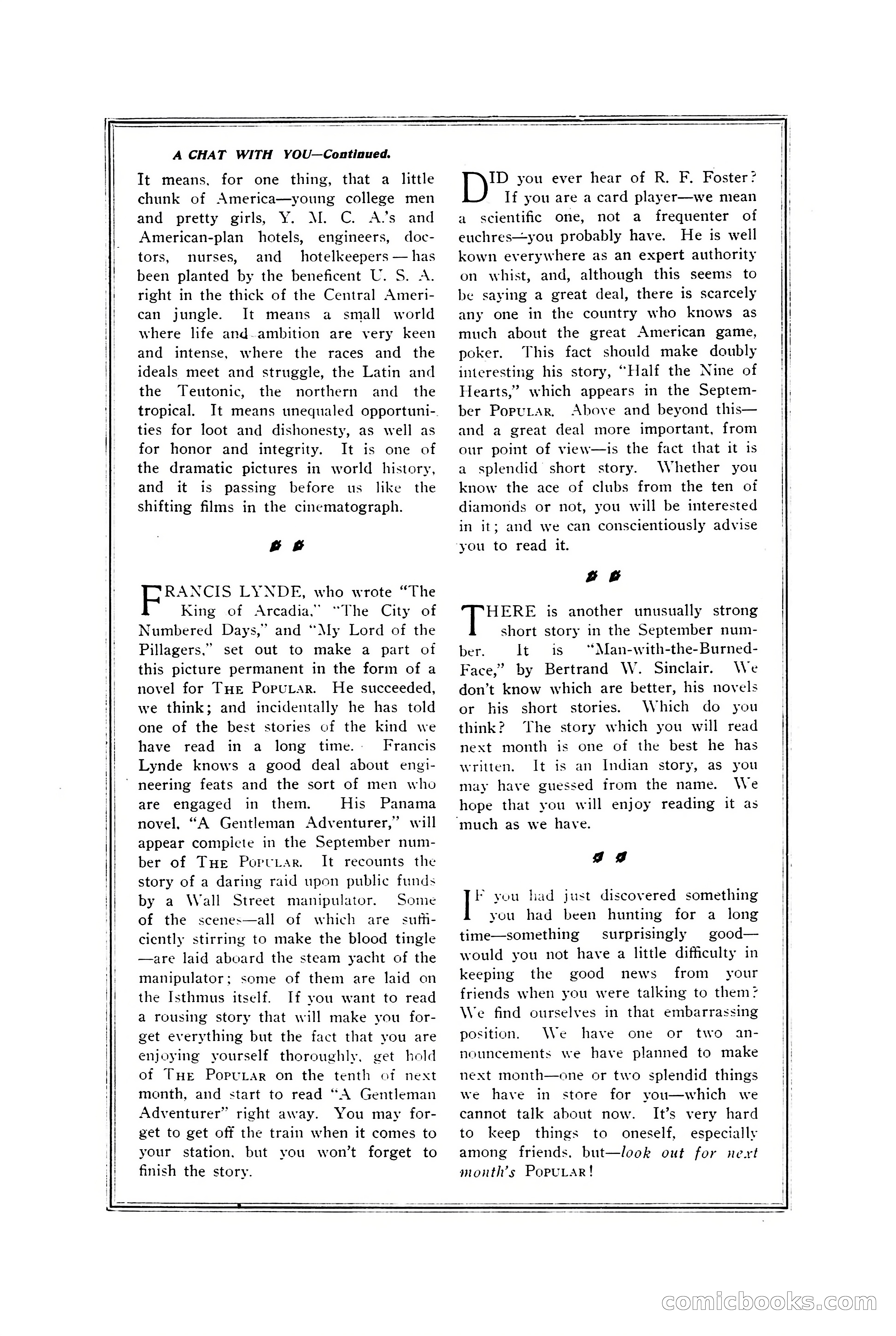 The Popular Magazine, August 1909 — page 228 of 232