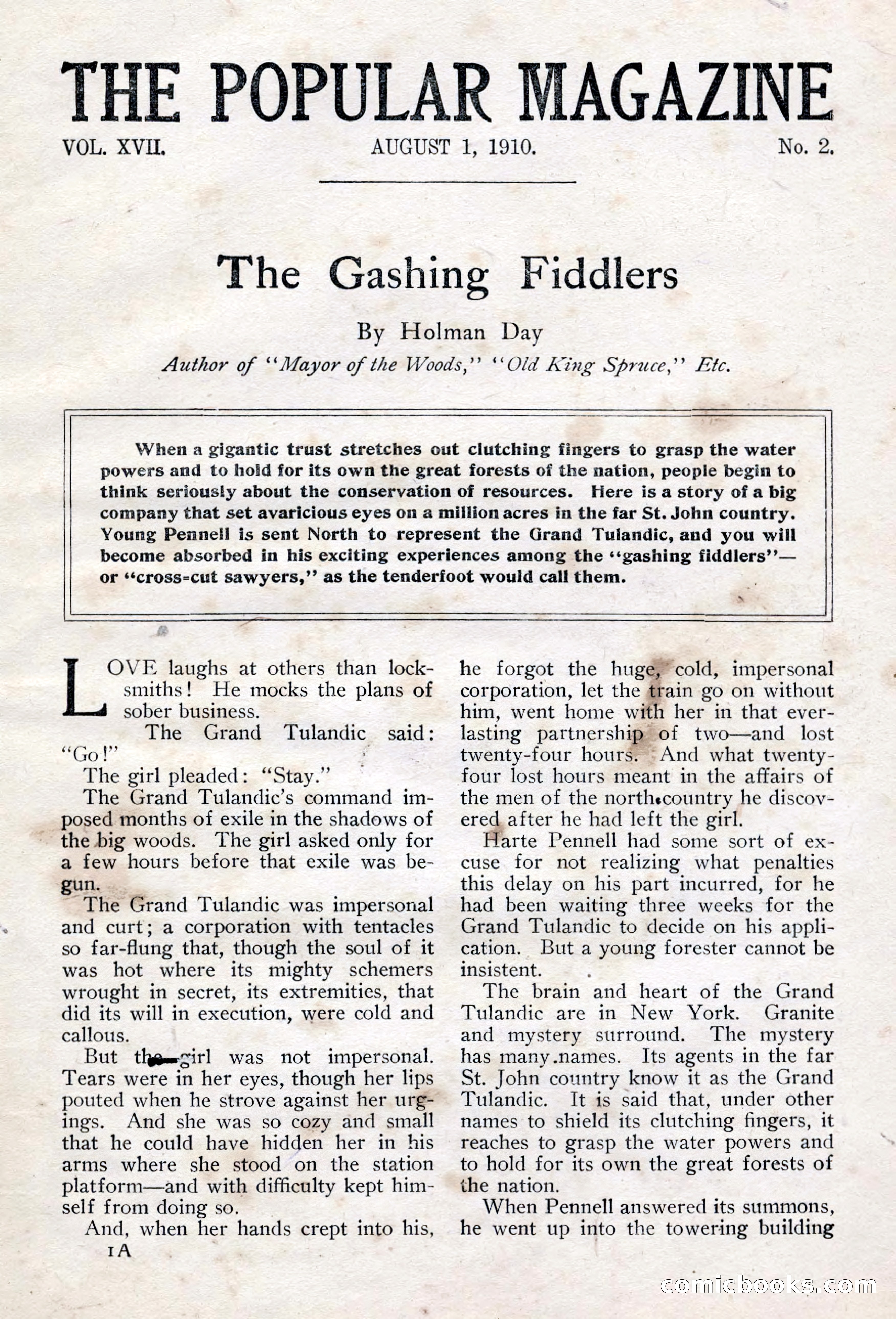 The Popular Magazine — page 7 of 252
