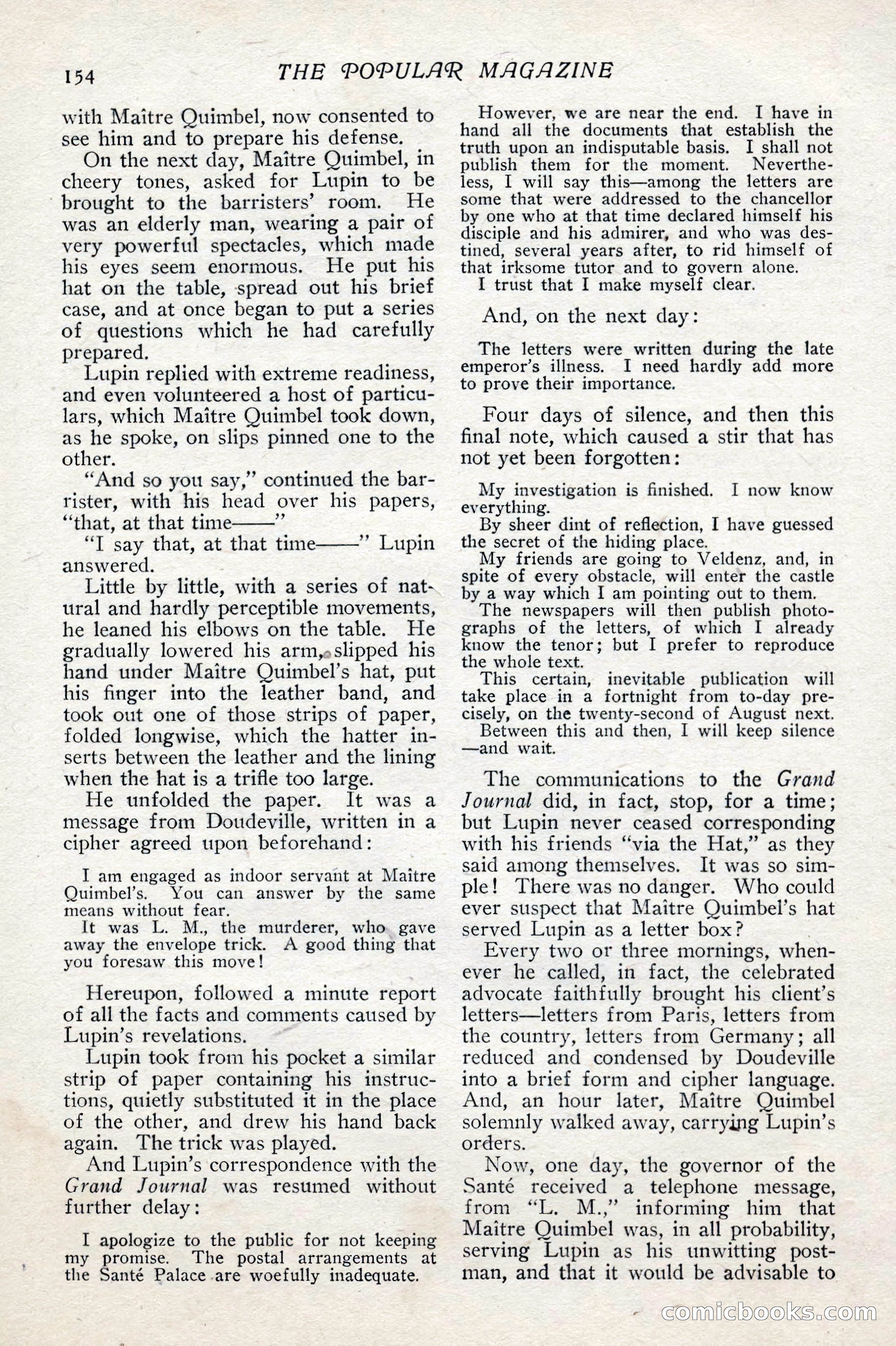The Popular Magazine — page 160 of 252