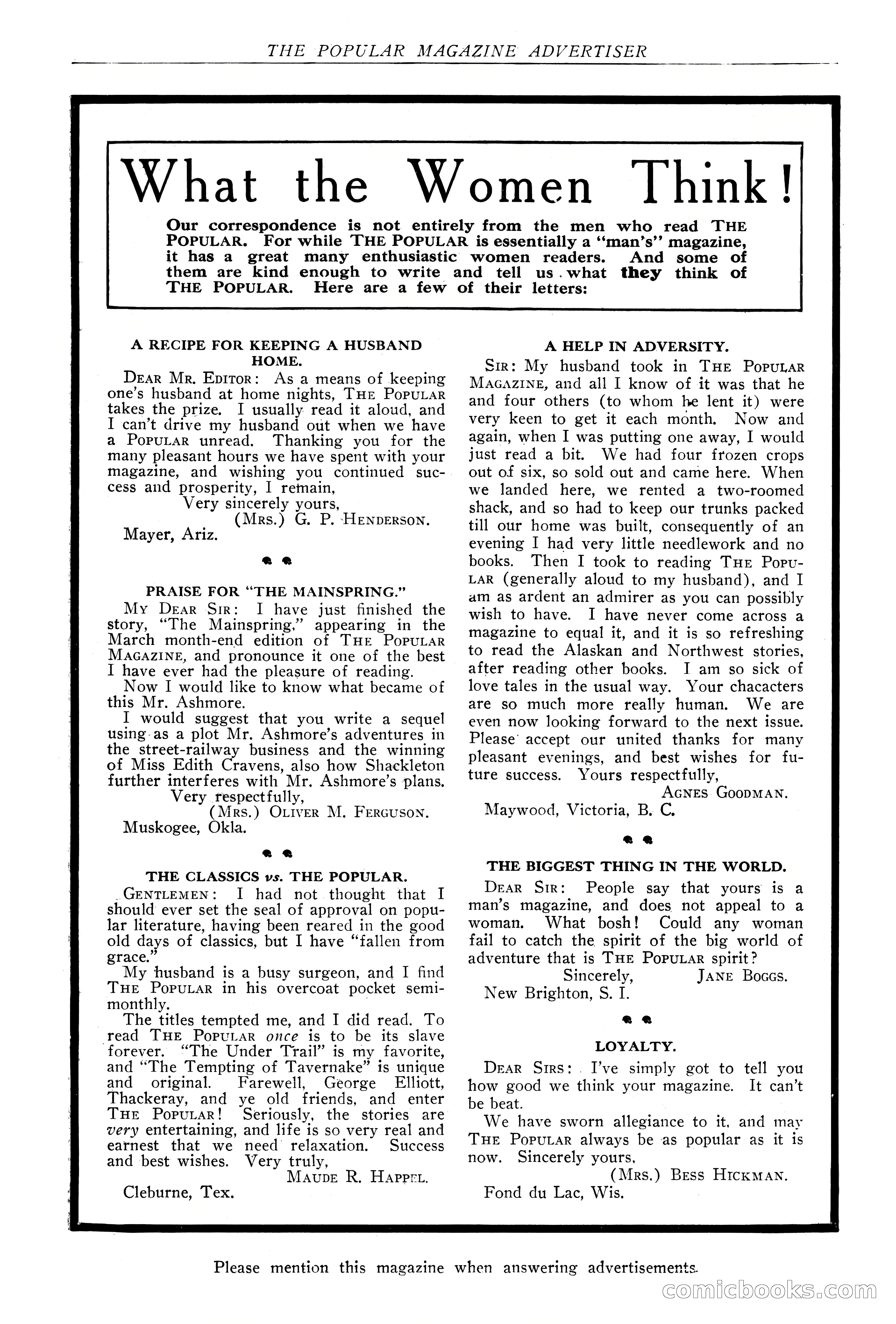 The Popular Magazine, June 1912 — page 3 of 240