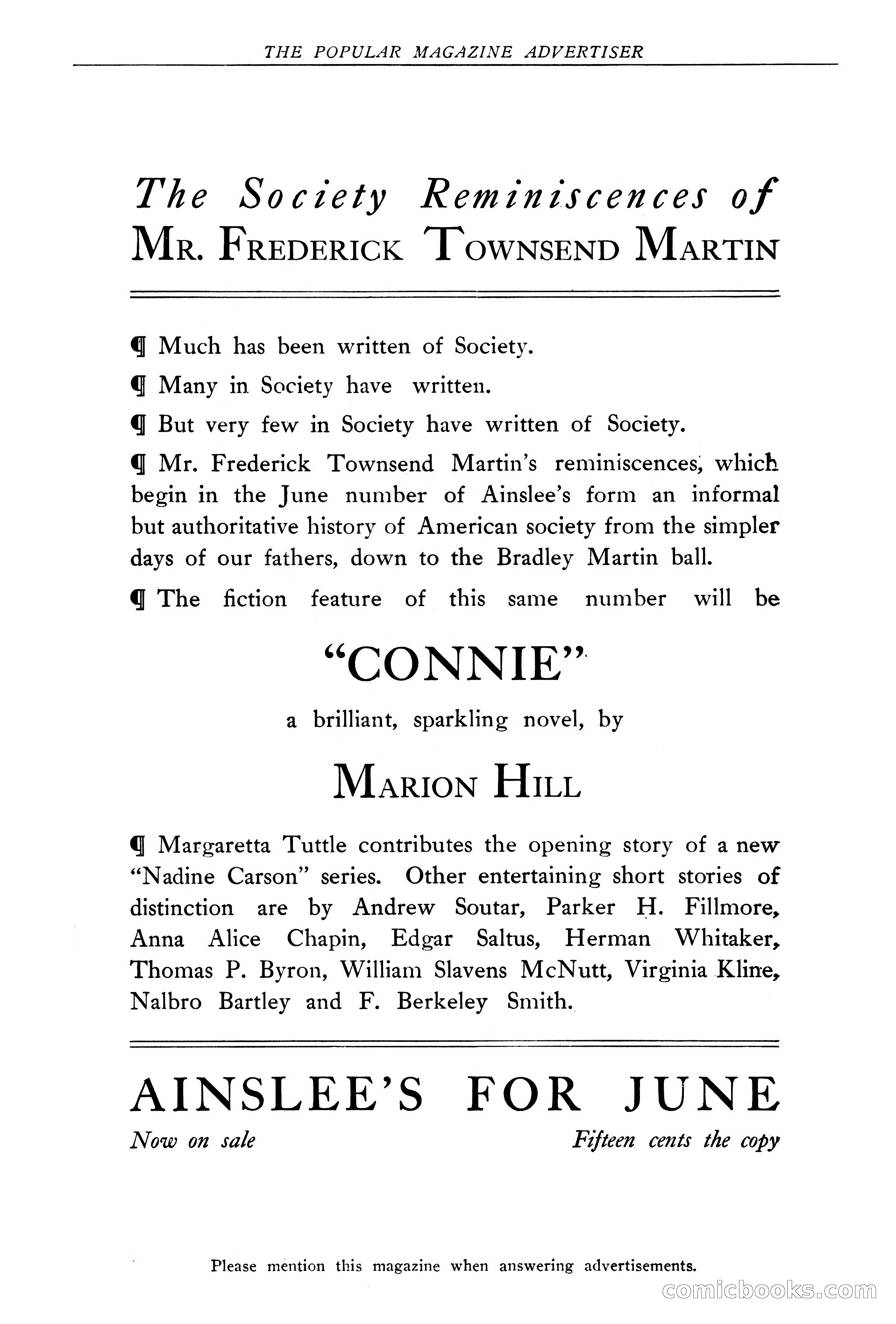 The Popular Magazine, June 1912 — page 4 of 240