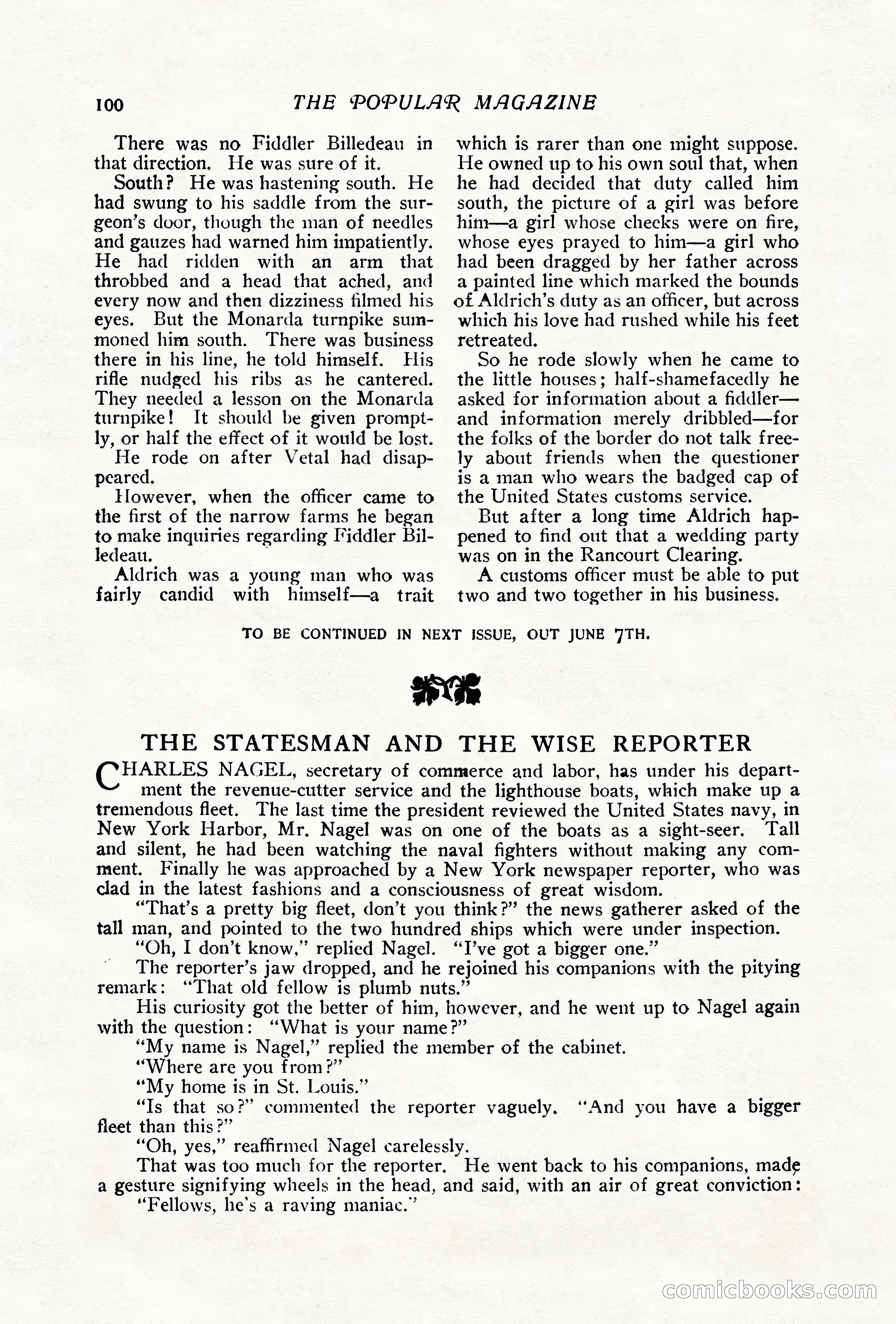 The Popular Magazine, June 1912 — page 106 of 240